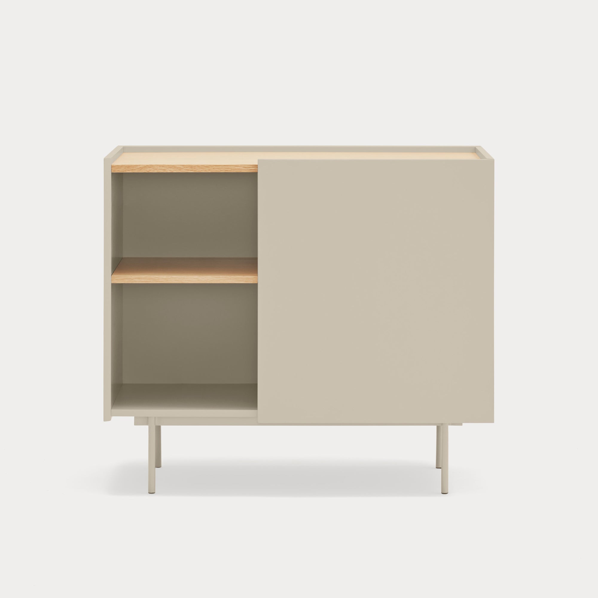 OTTO Chest sand/oak - front