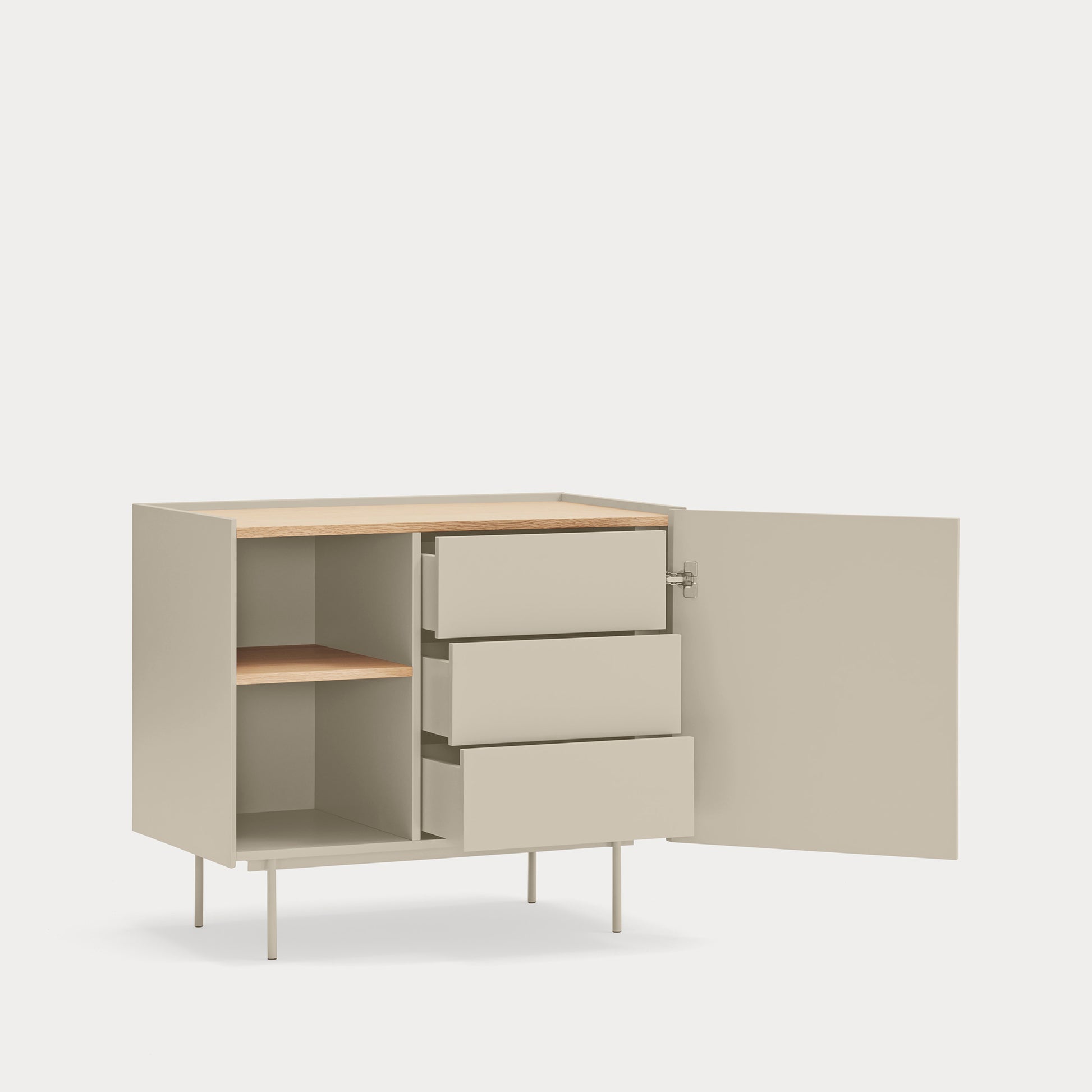 OTTO Chest sand/oak - corner