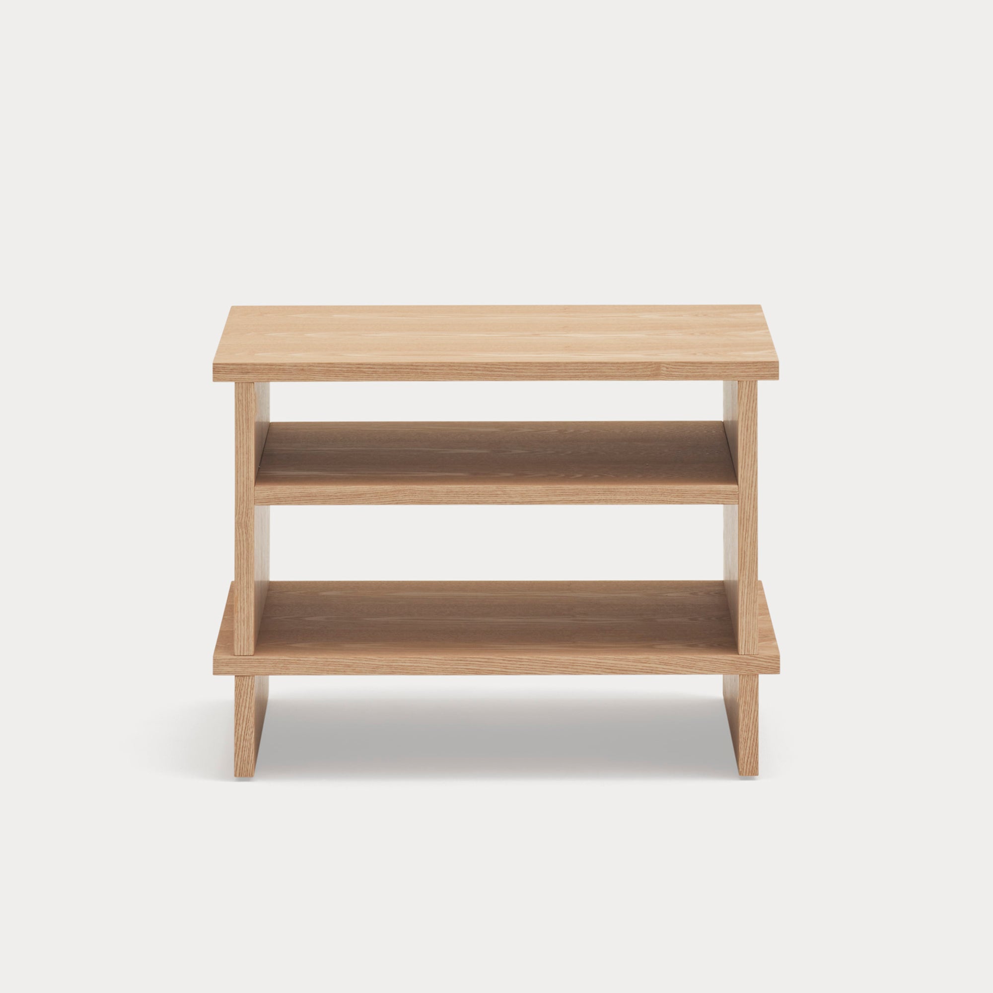 INARI Bedside table oak - front