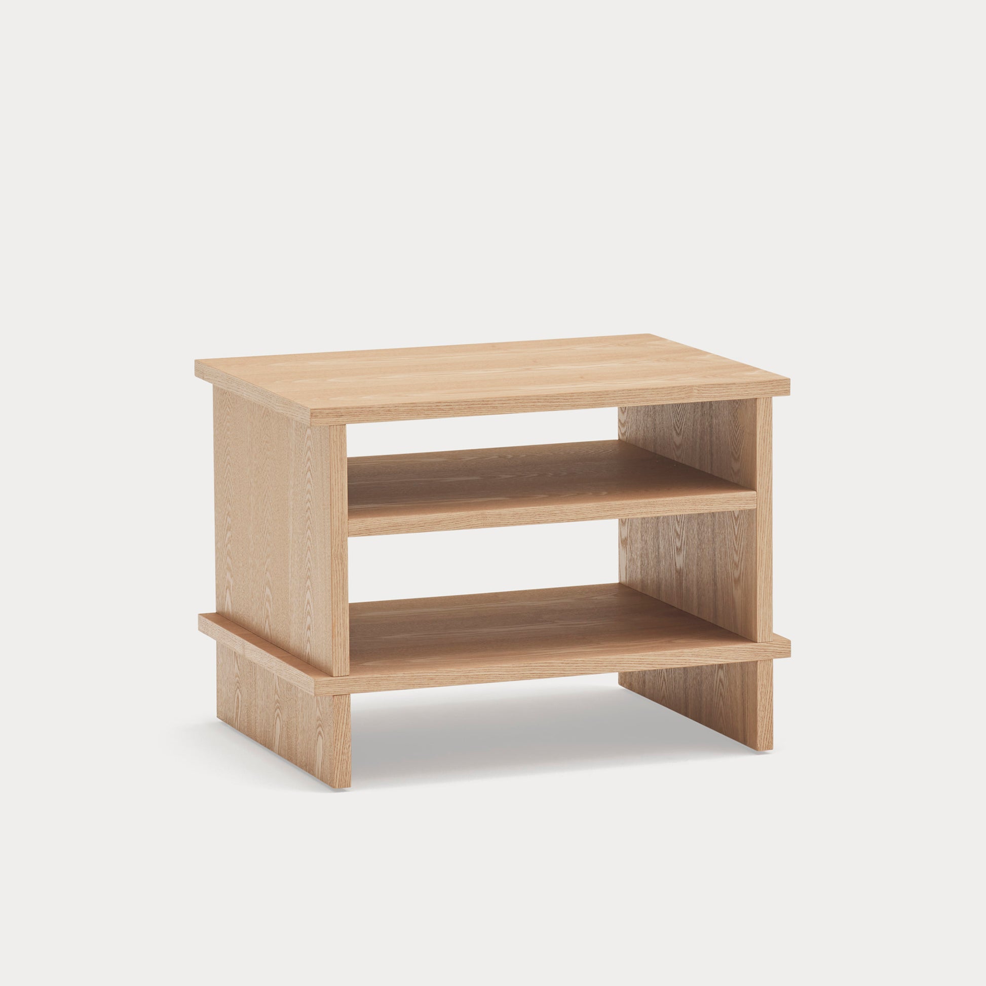 INARI Bedside table oak - corner
