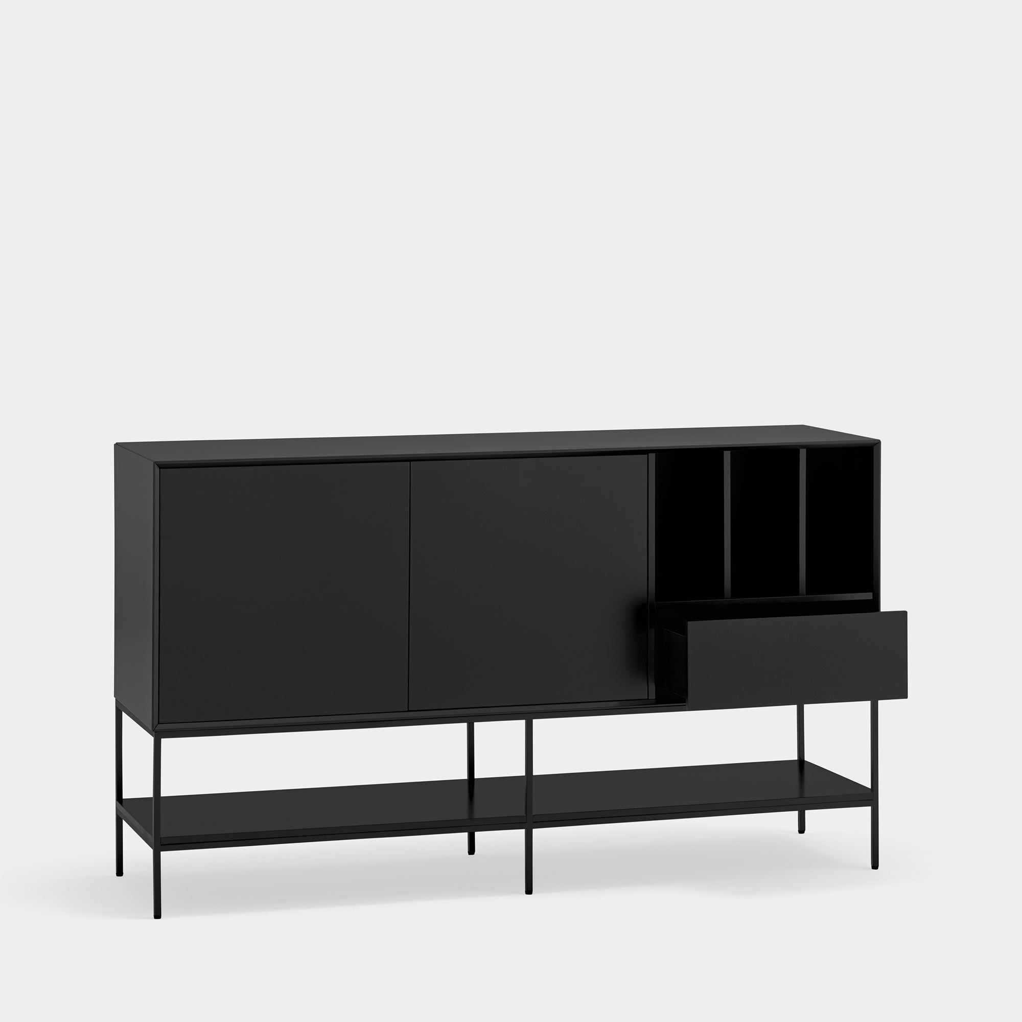 PLATT Sideboard black - corner