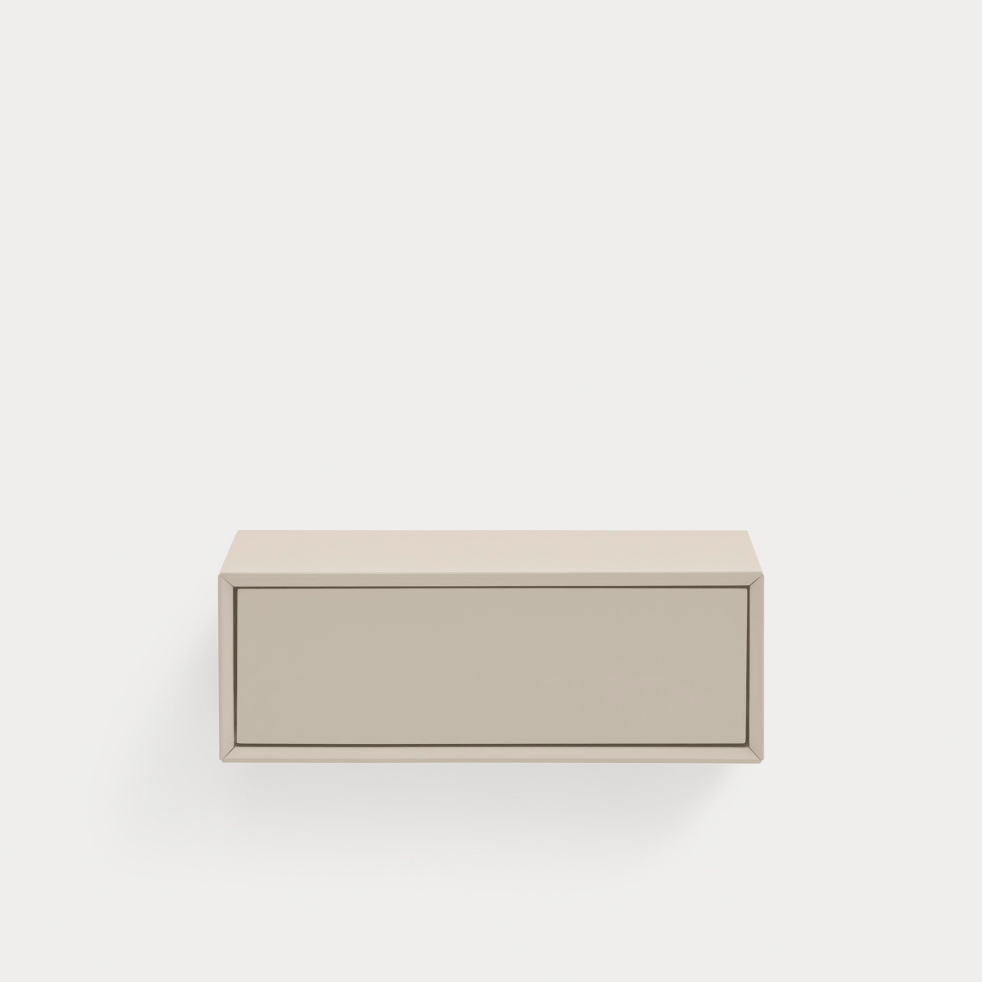 PLATT Bedside table sand - front