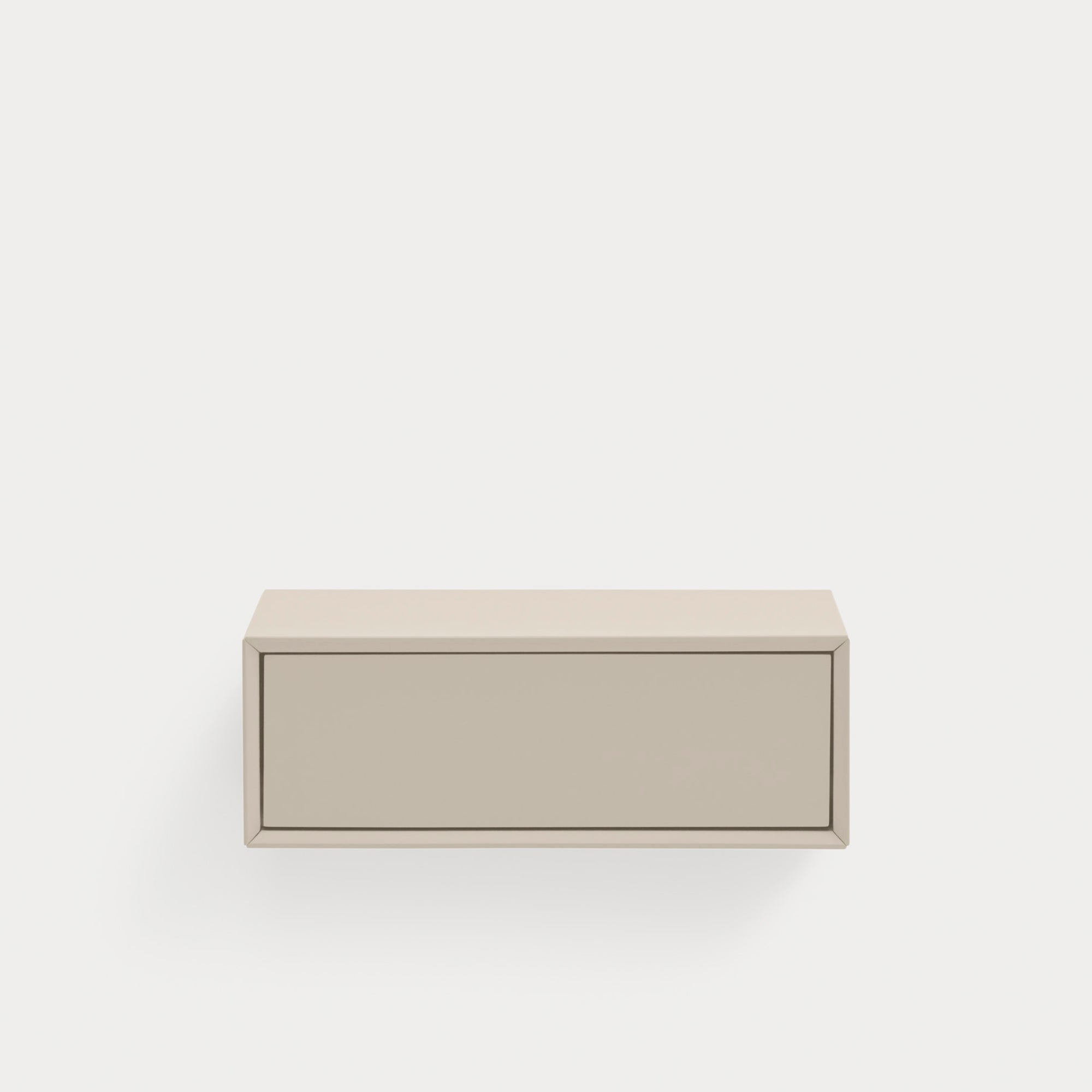 PLATT Bedside table sand - front