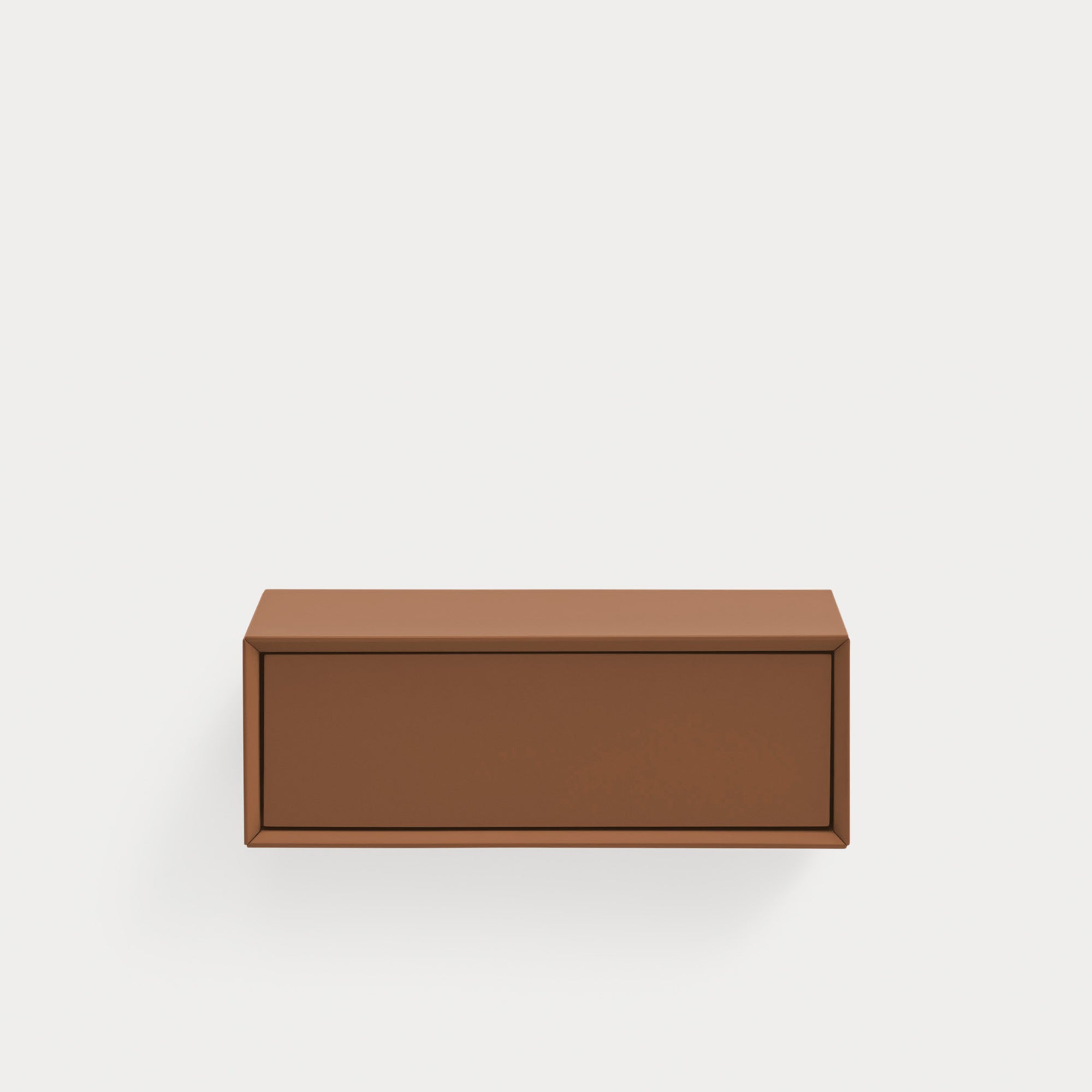 PLATT Bedside table clay - front