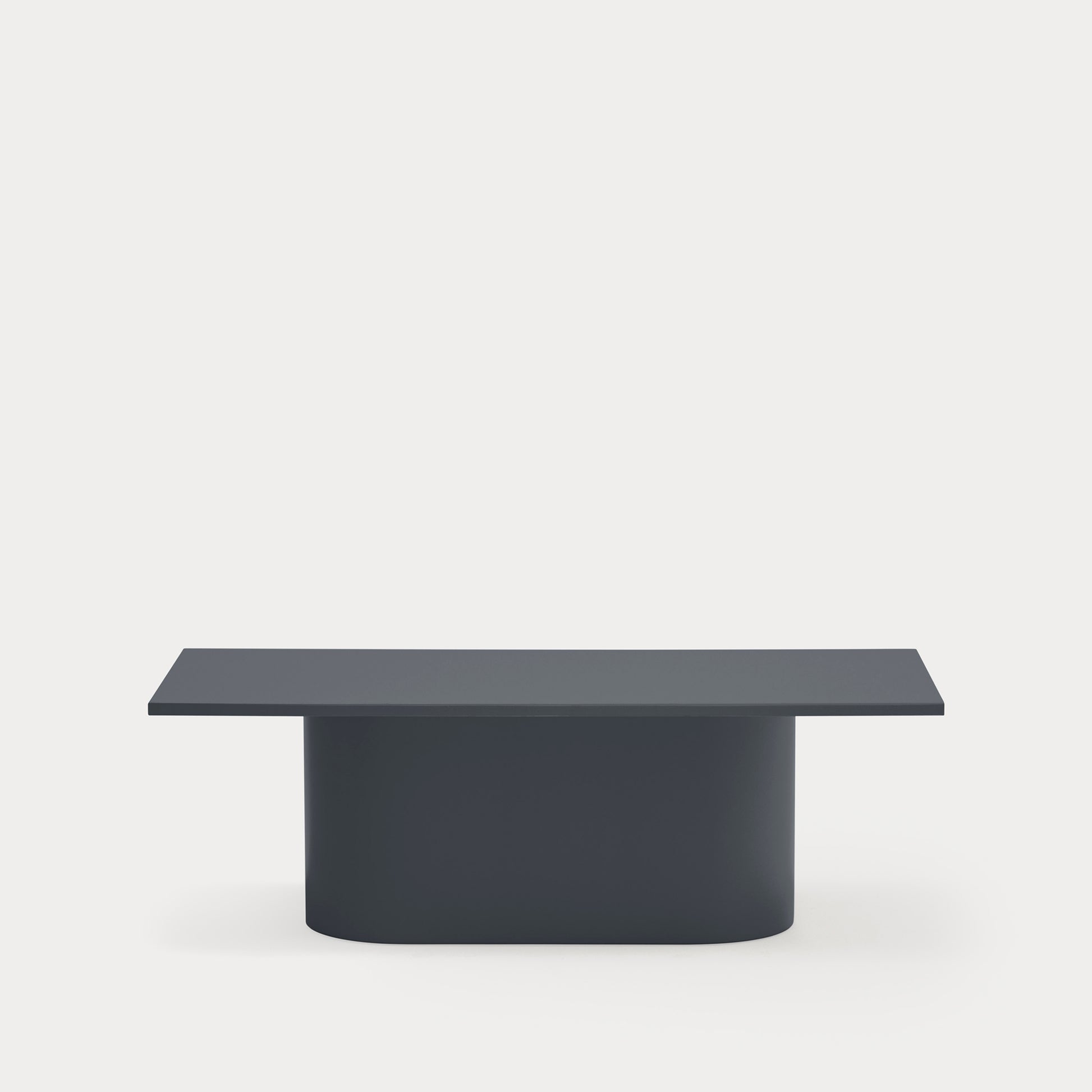 TOTEM Coffee table anthracite gray - front