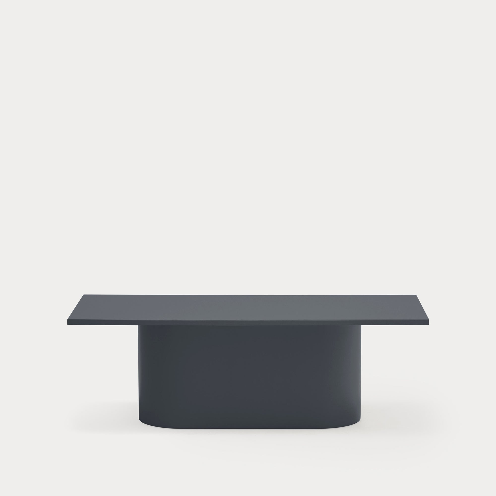 TOTEM Coffee table anthracite gray - front