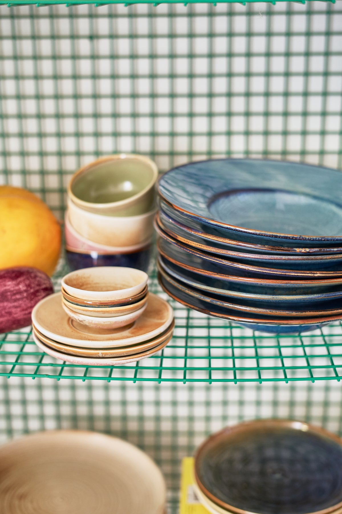 farfurie rustic blue - lifestyle