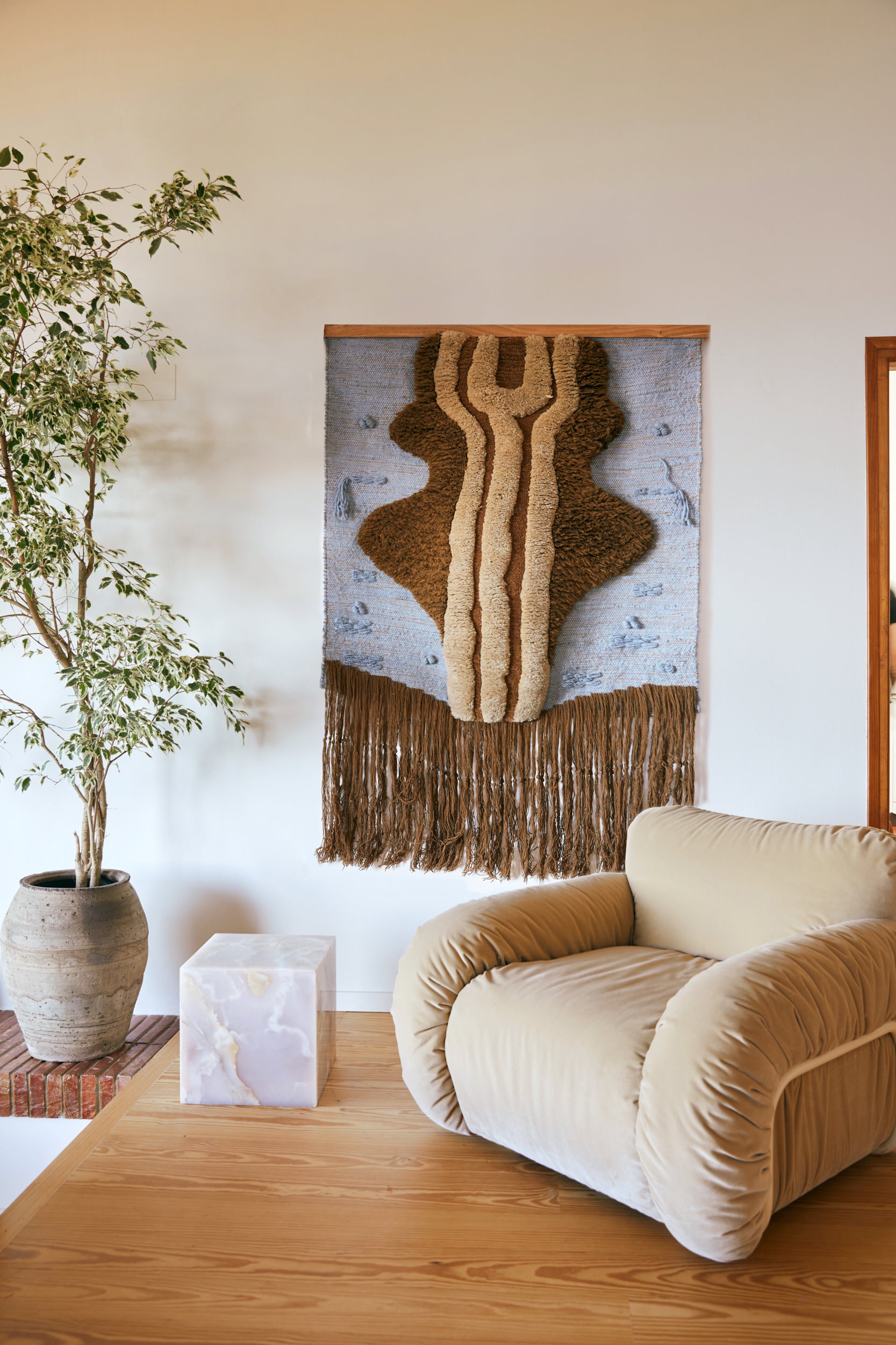 Wall rug ocean blue - ambient