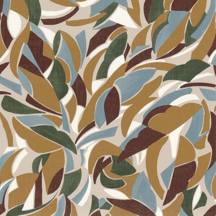 Collage mustard-flat