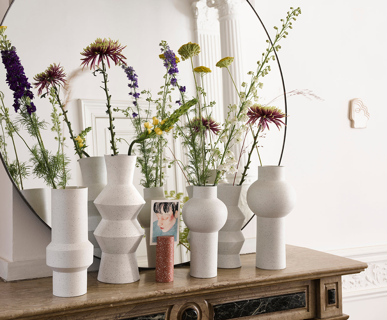 vaza speckled clay - lifestyle
