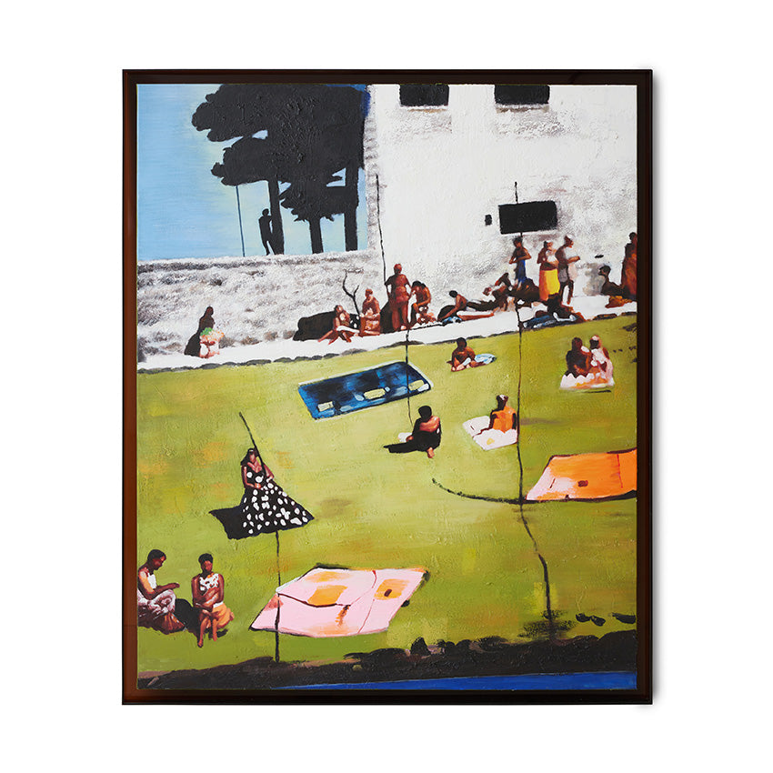 Framed artwork endless summer - front