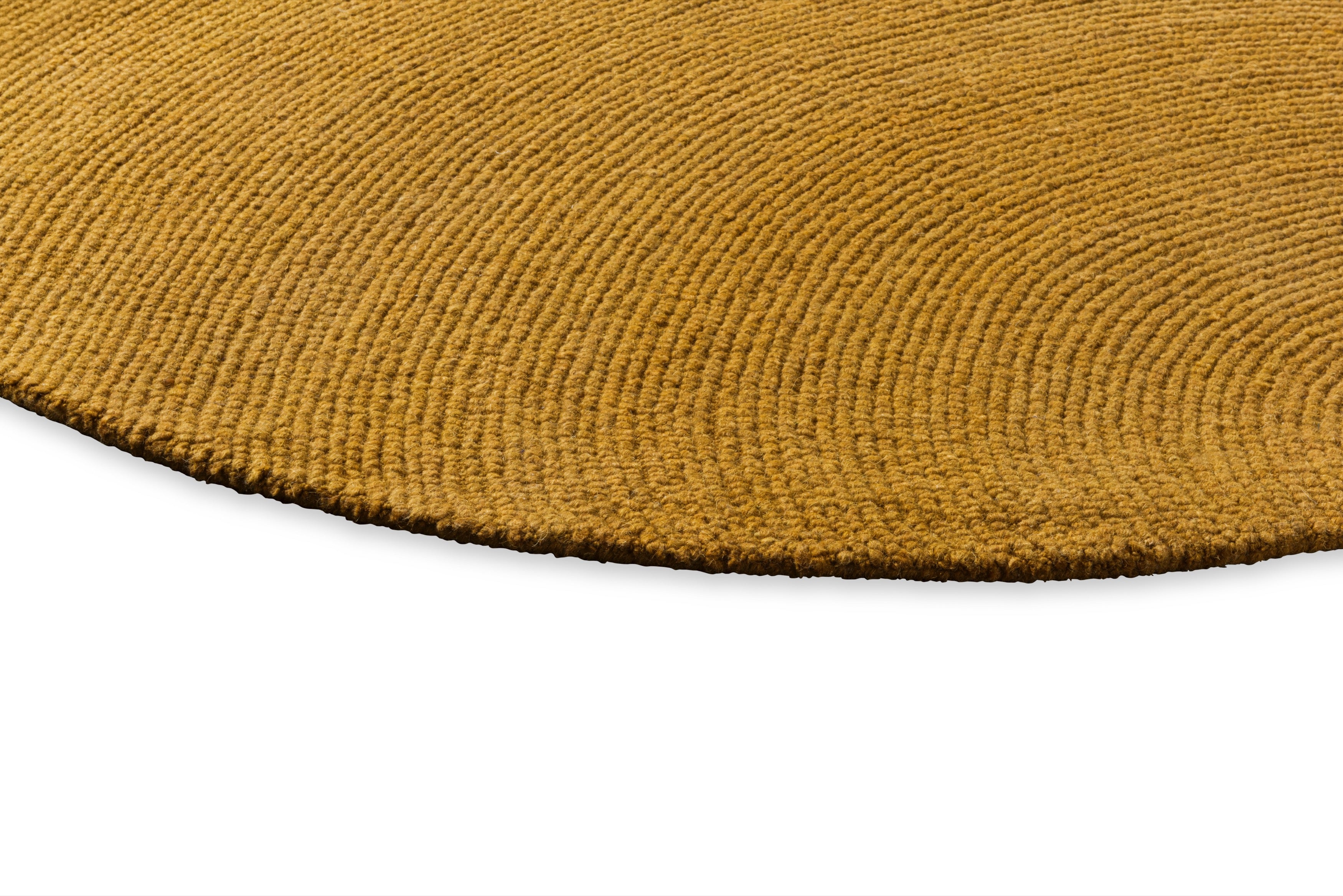 Decor Echo ochre round - det