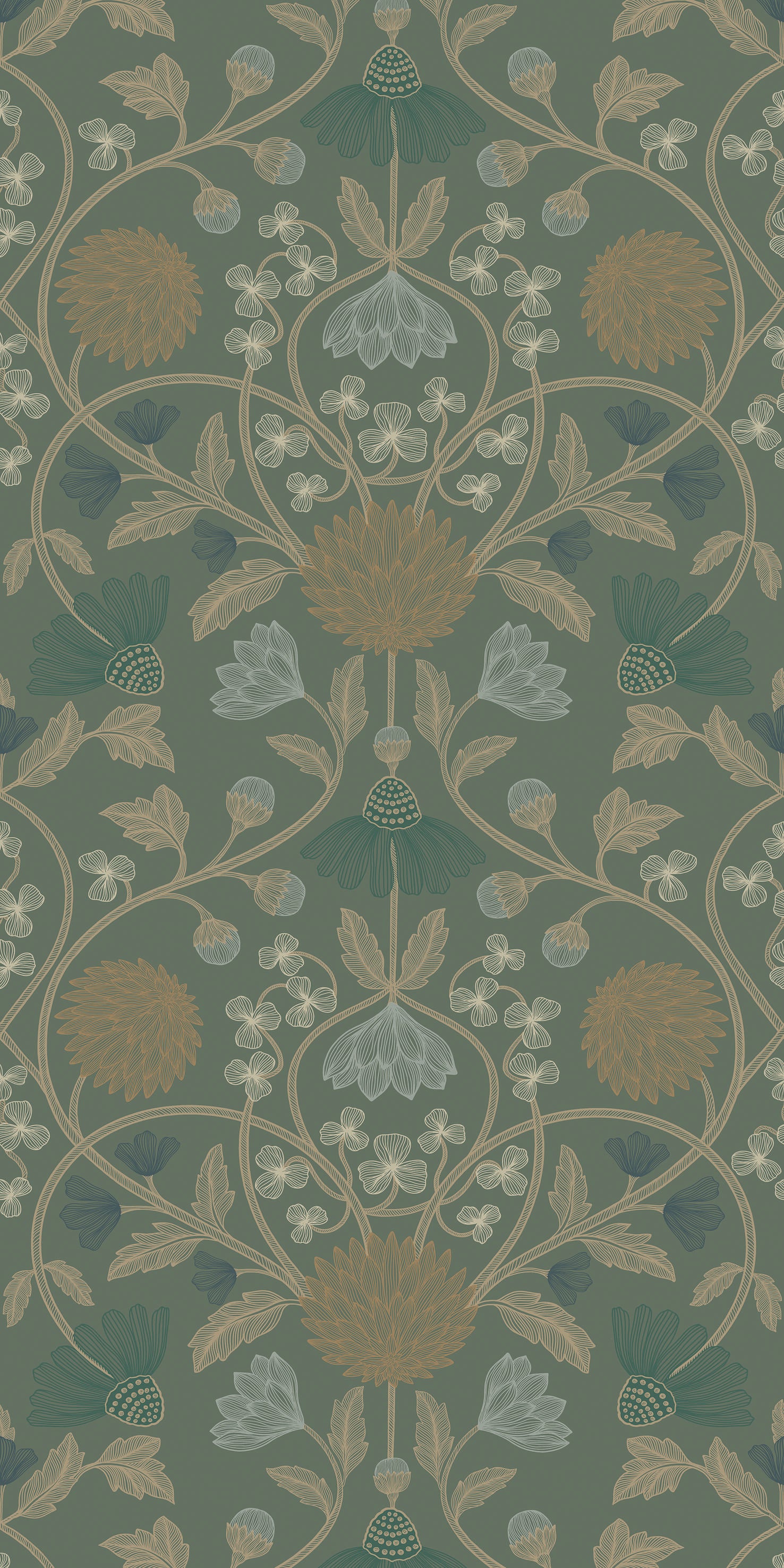 Hippolyte green - flat