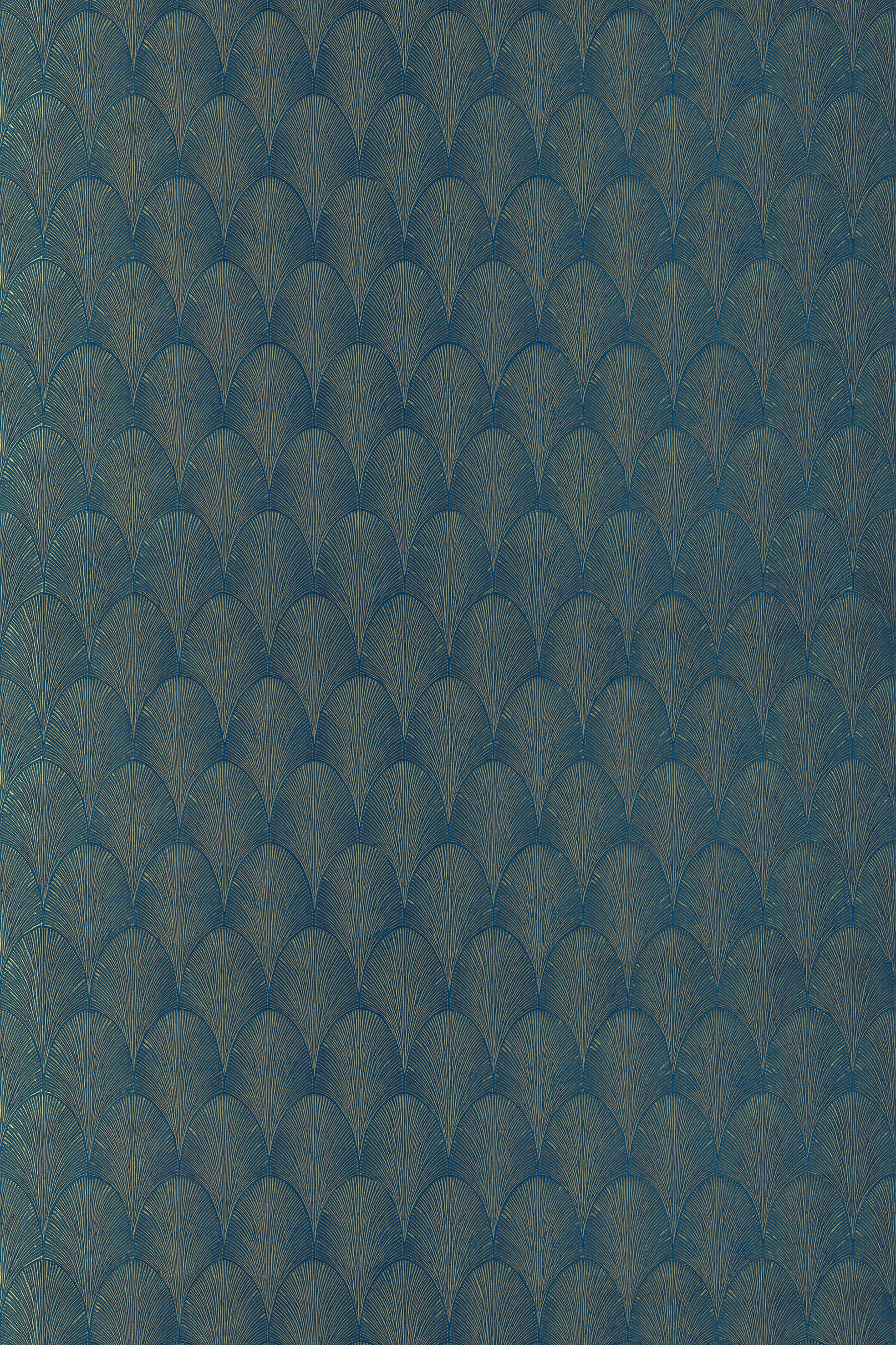 Tourmaline Blue, Gold-flat