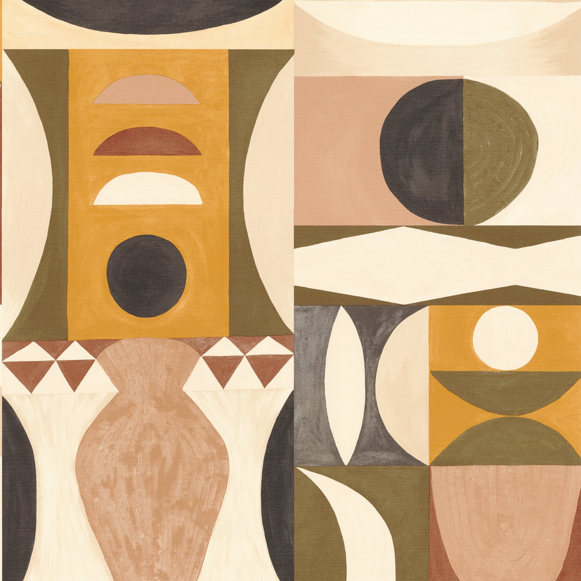Auguste Khaki-flat