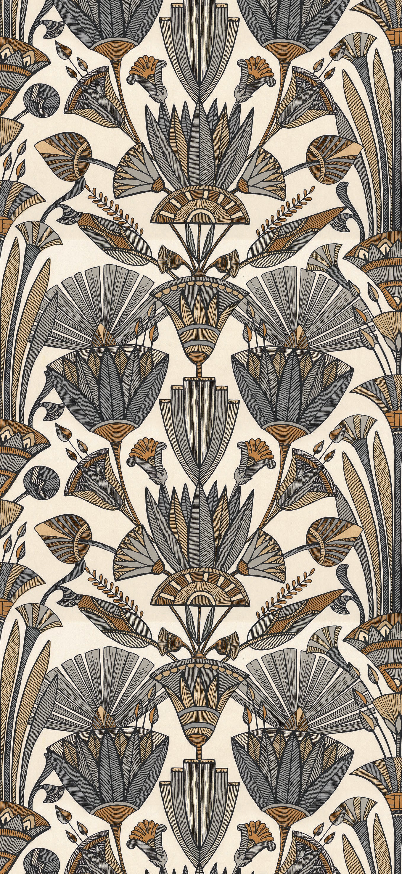 Denderah White, Golden brown-flat