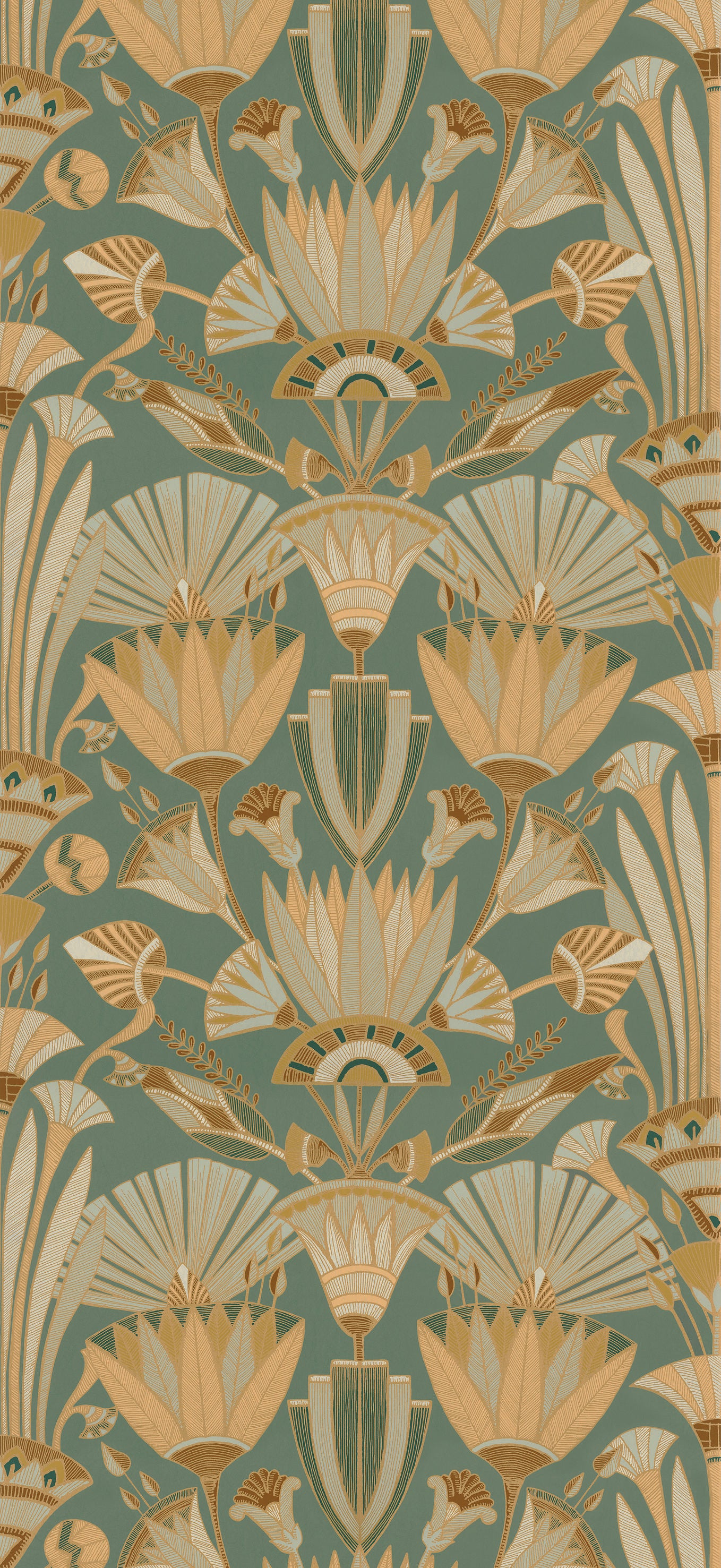 Denderah Green, Golden brown-flat