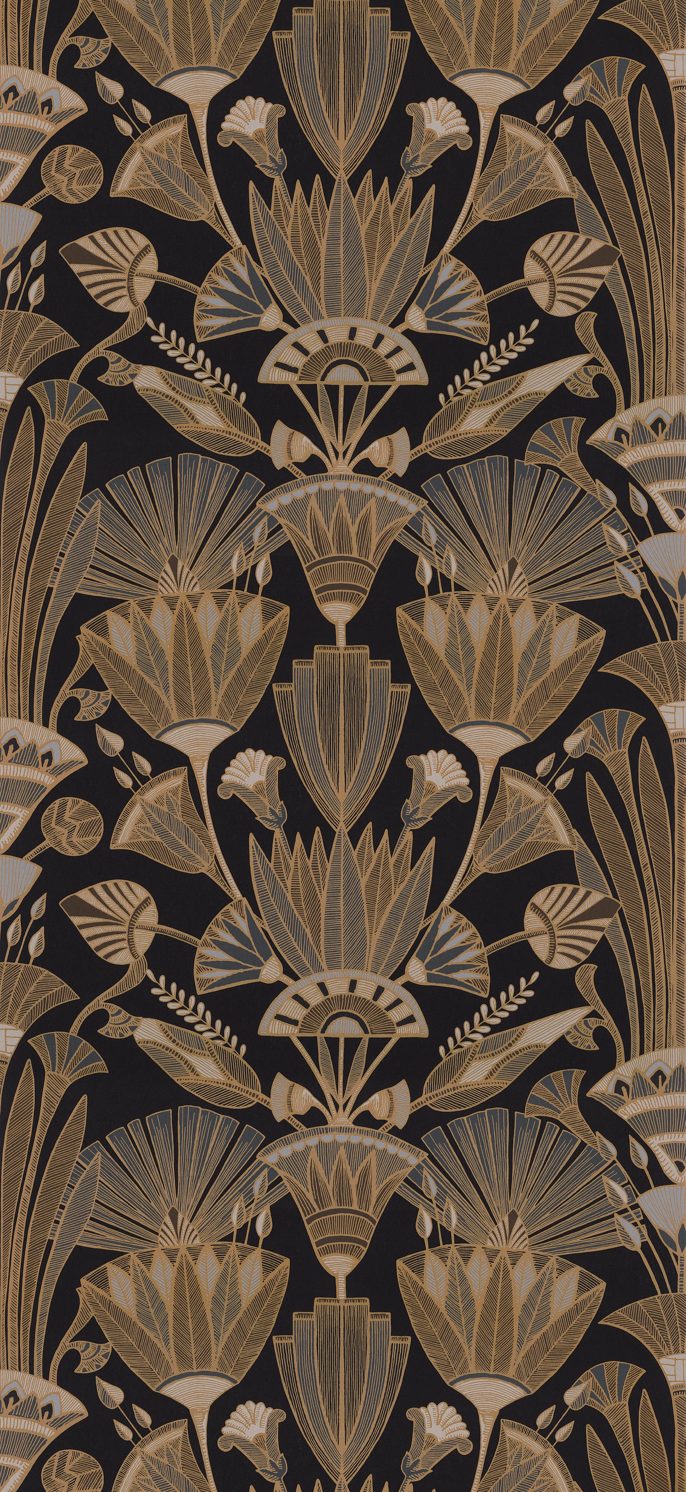 Denderah Black, Golden brown-flat