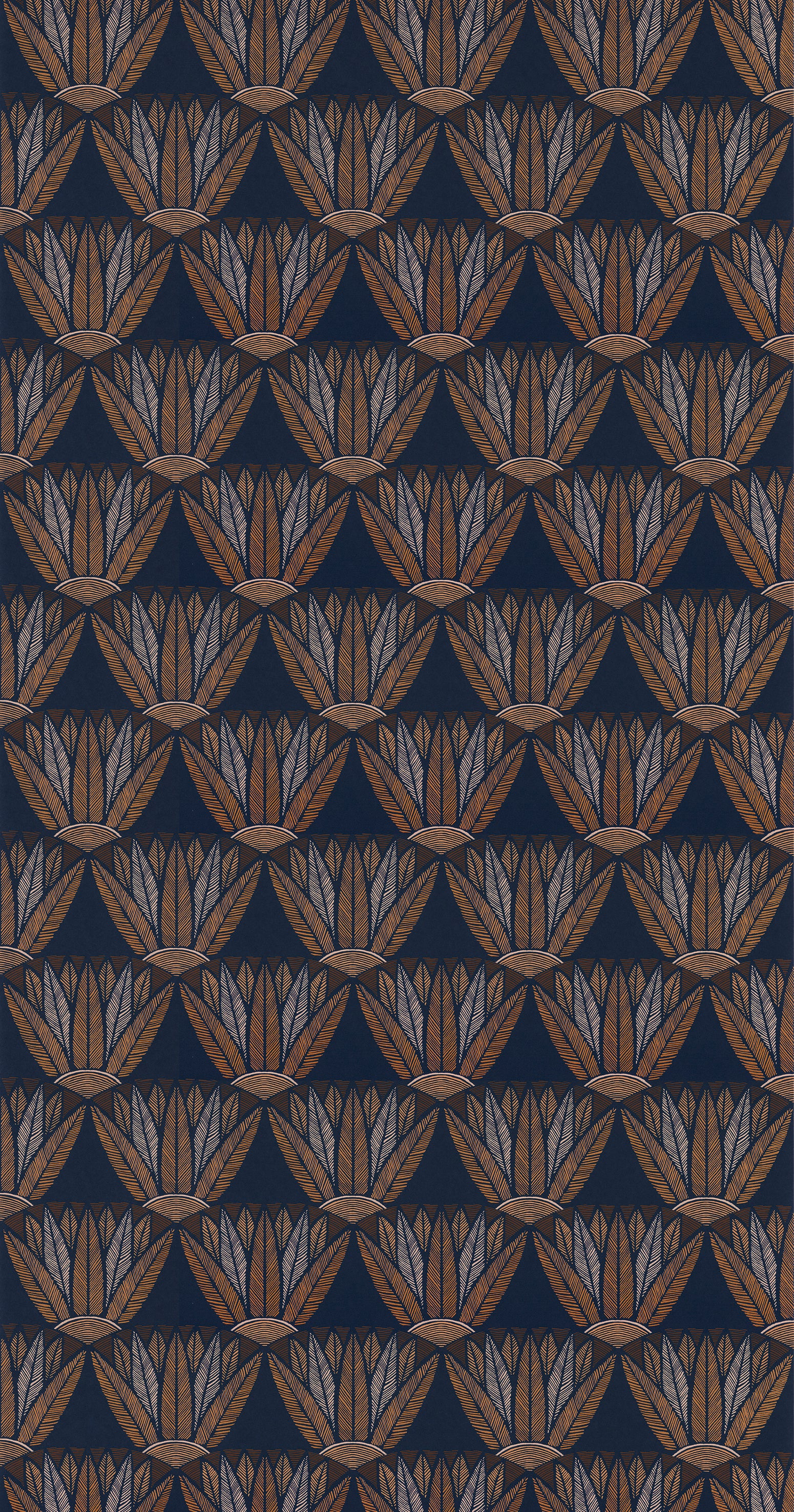Castalia Navy blue, Terracotta-flat