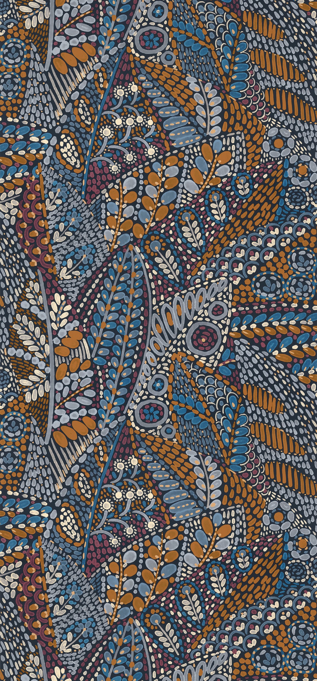 Talavera navy-flat