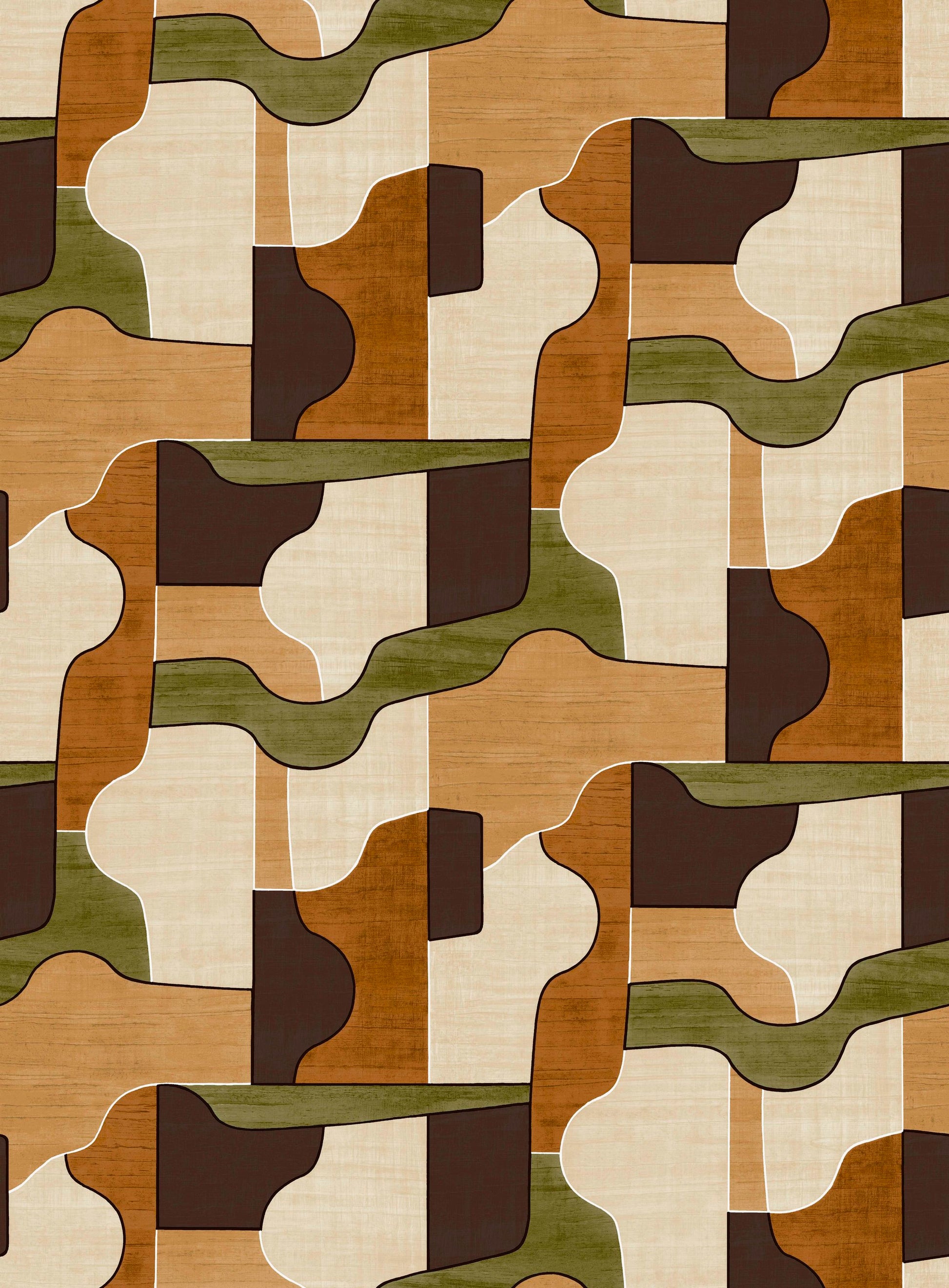 Modernismo Amber, Khaki-flat