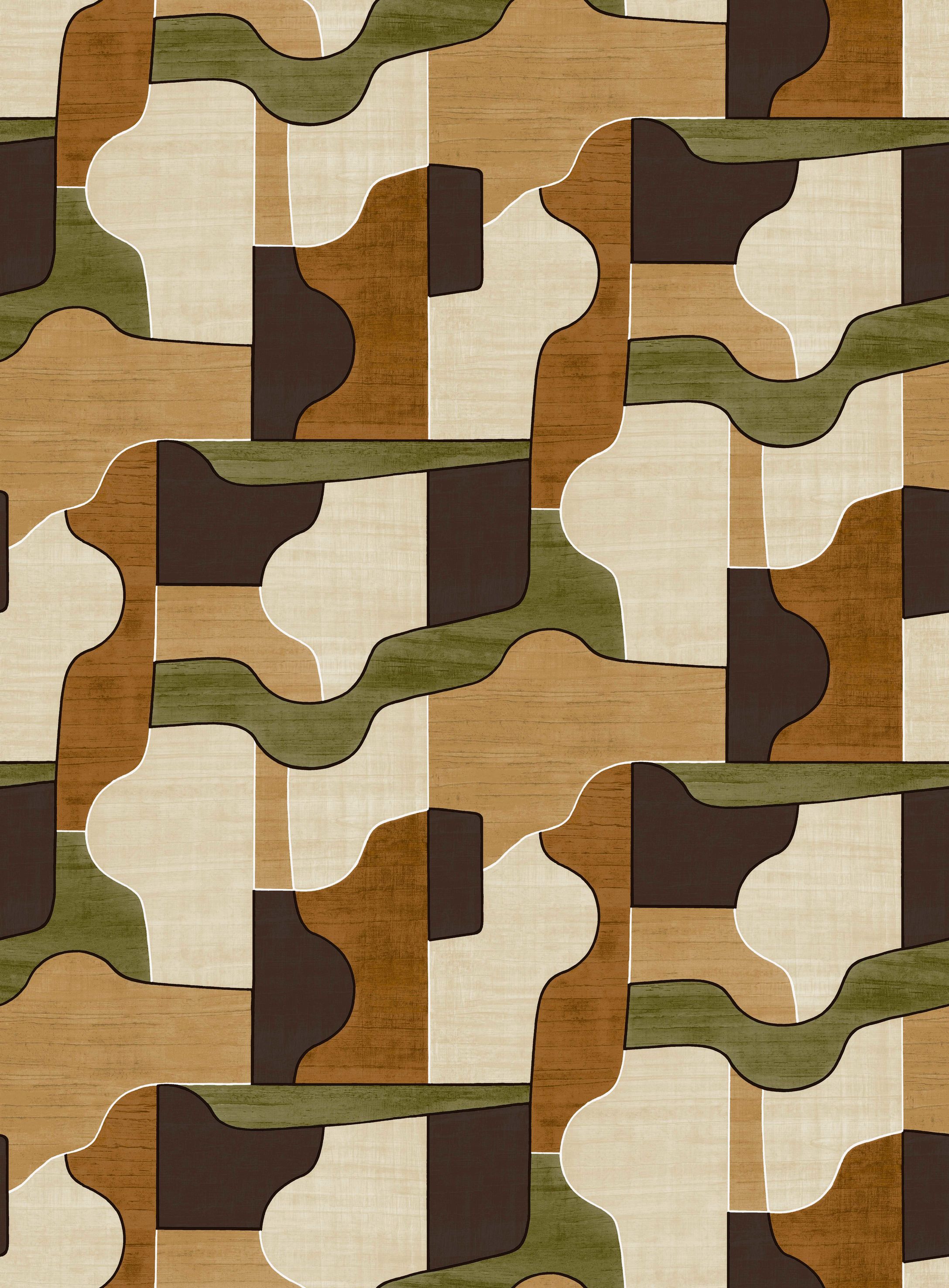 Modernismo Amber, Khaki-flat