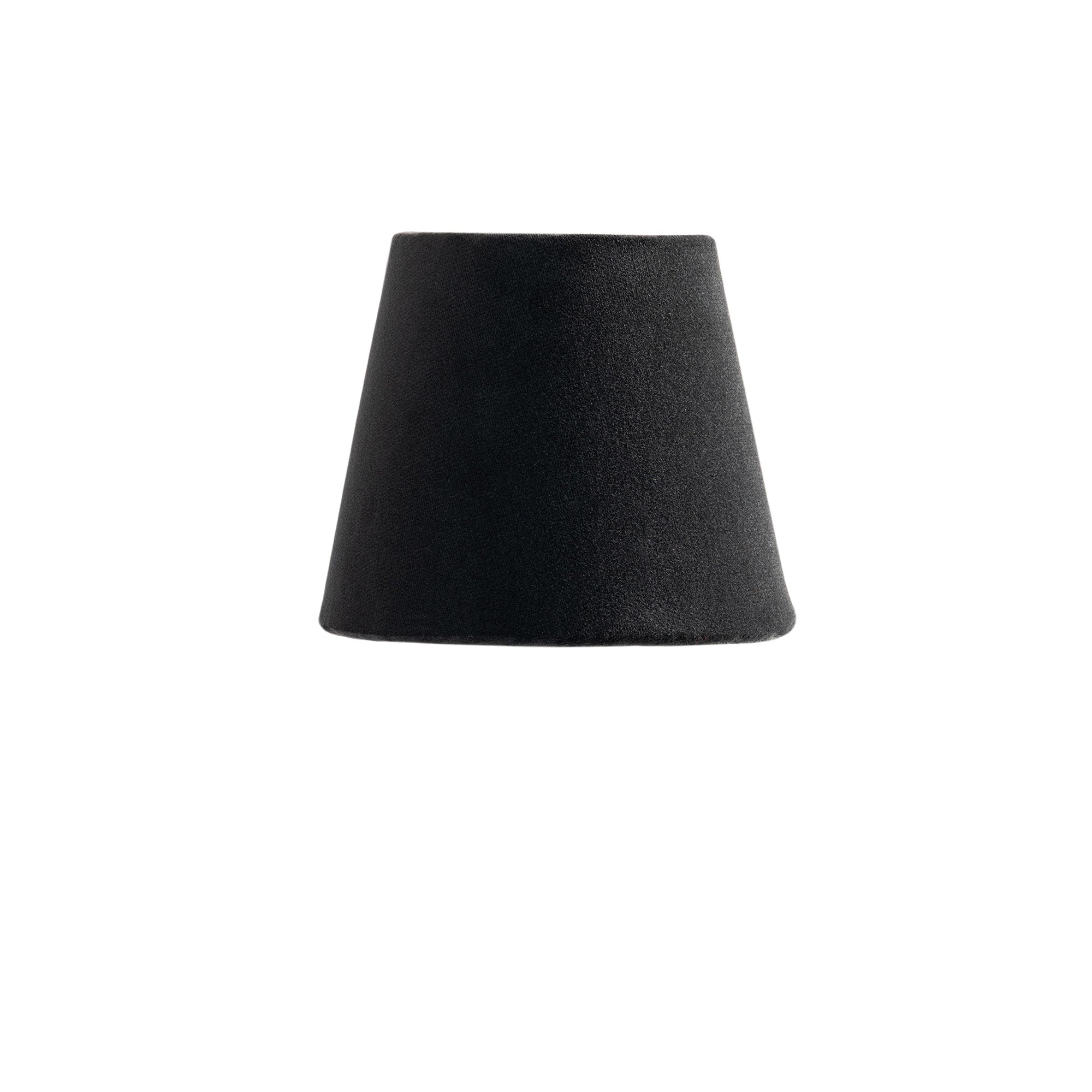 Charcoal abajur wall - front