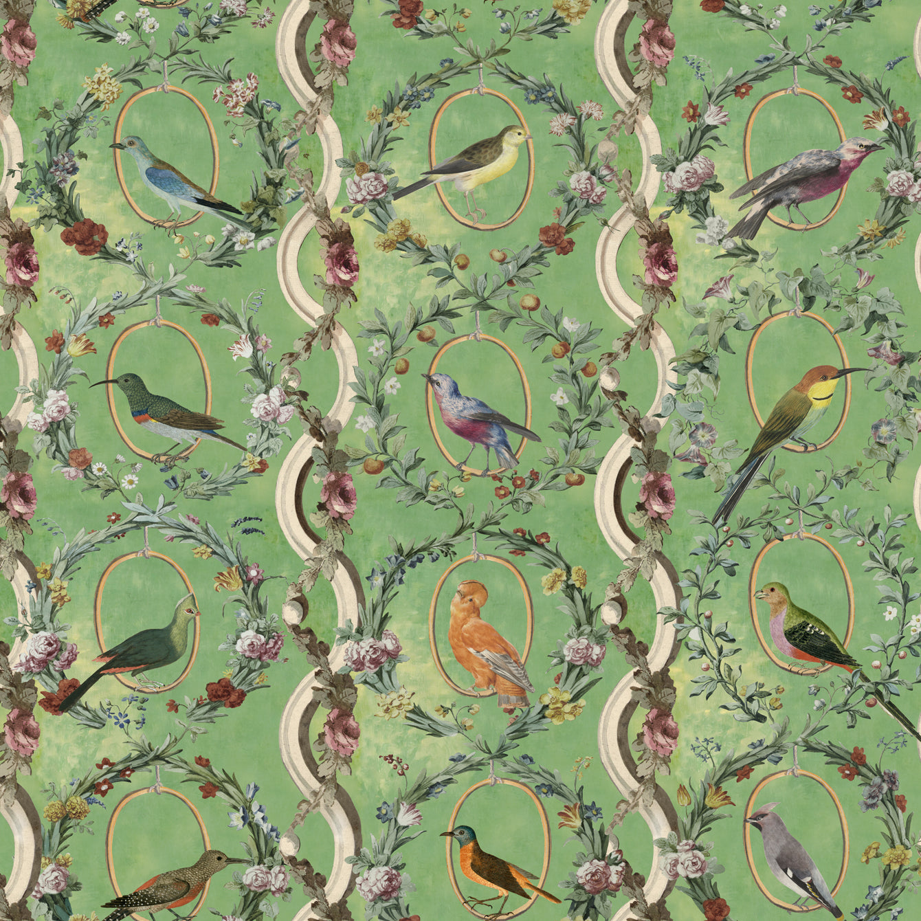 Countesse's mint tapet - front