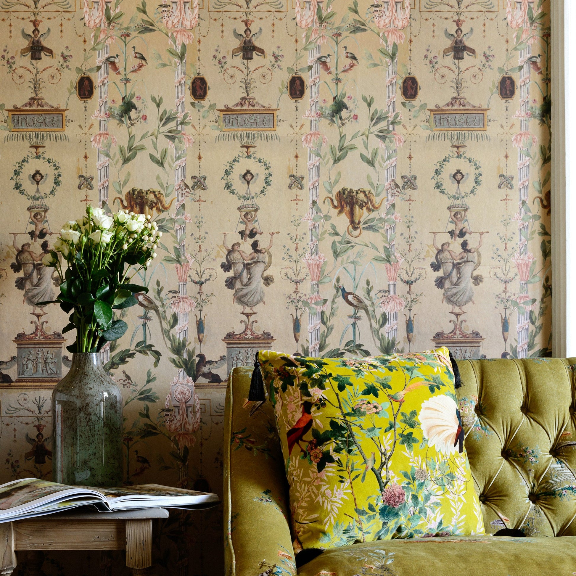 Dancing  tapet - life