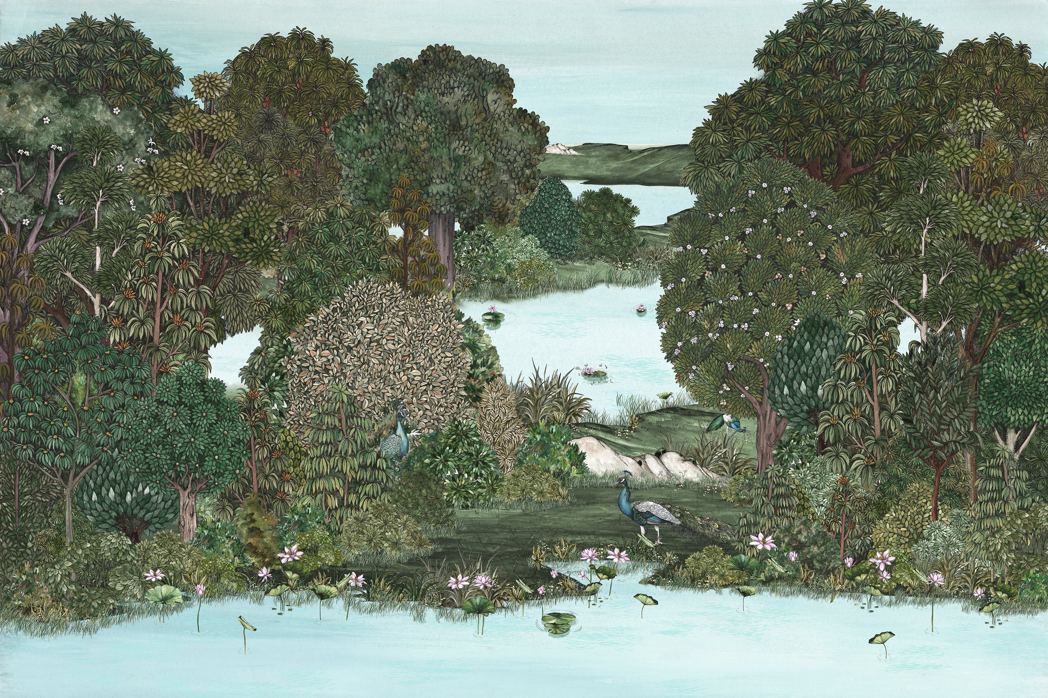 tapet belvédère - flat