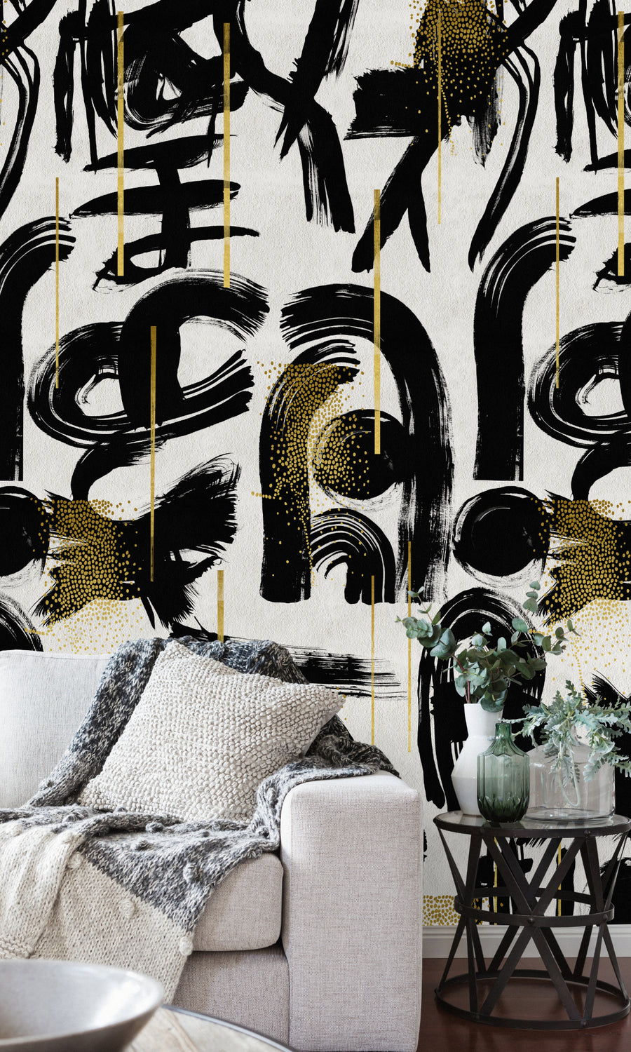 Tapet Gestural Abstraction