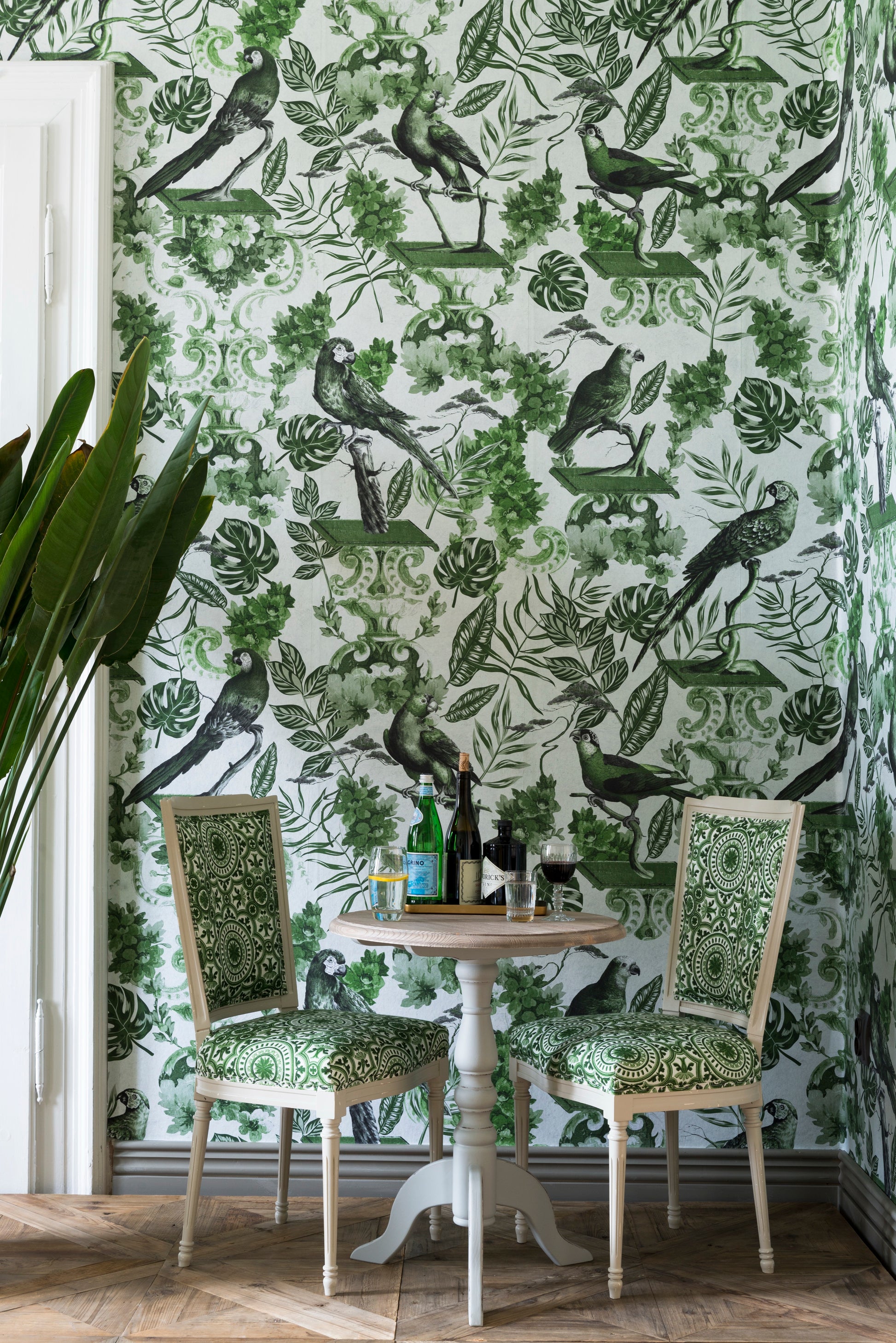 la voliere green tapet - life