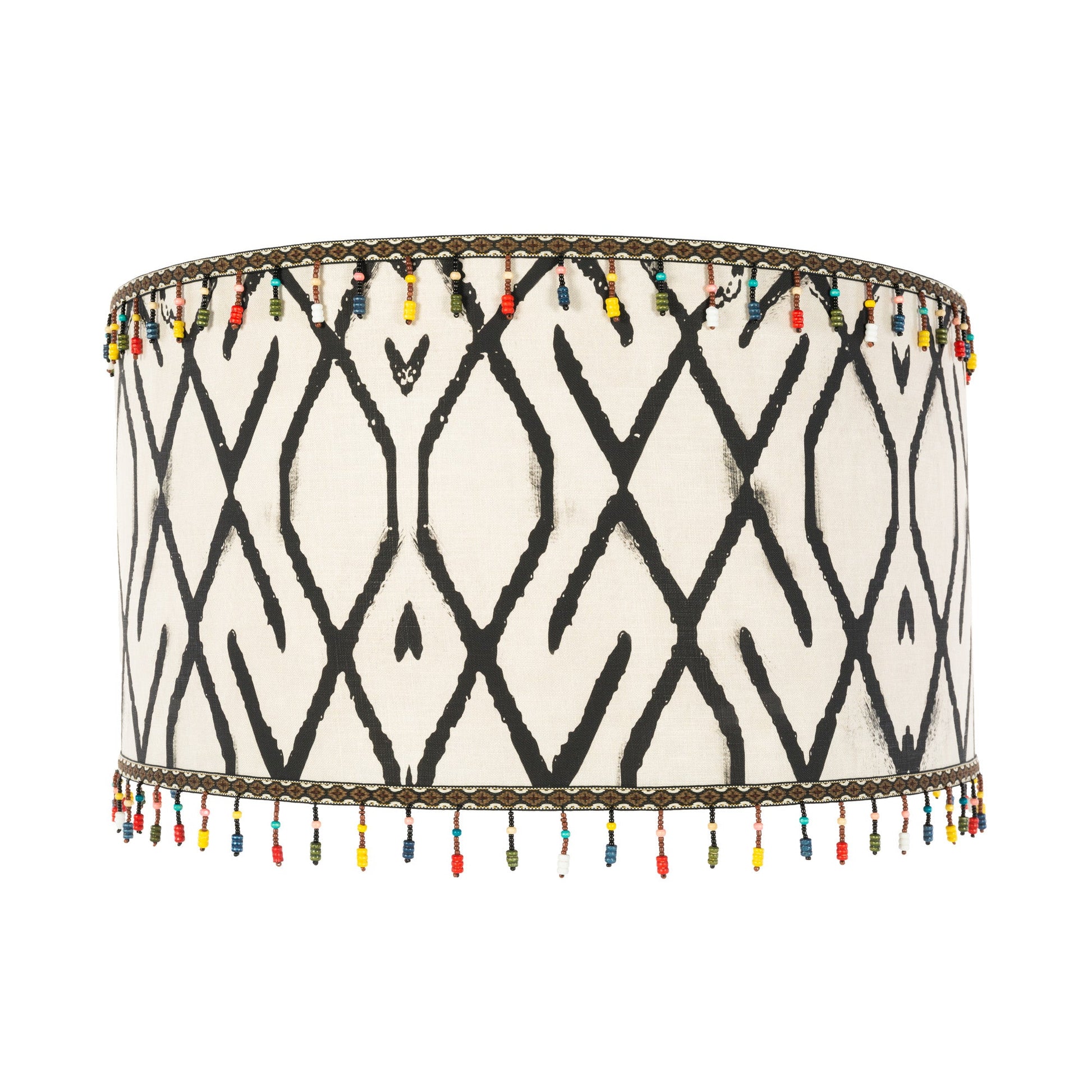 Mudcloth  abajur - front