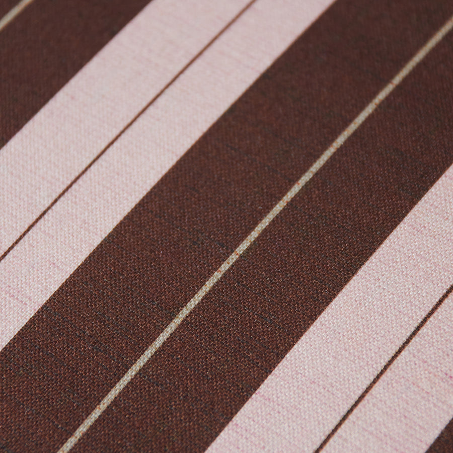 Lobby bench striped - det