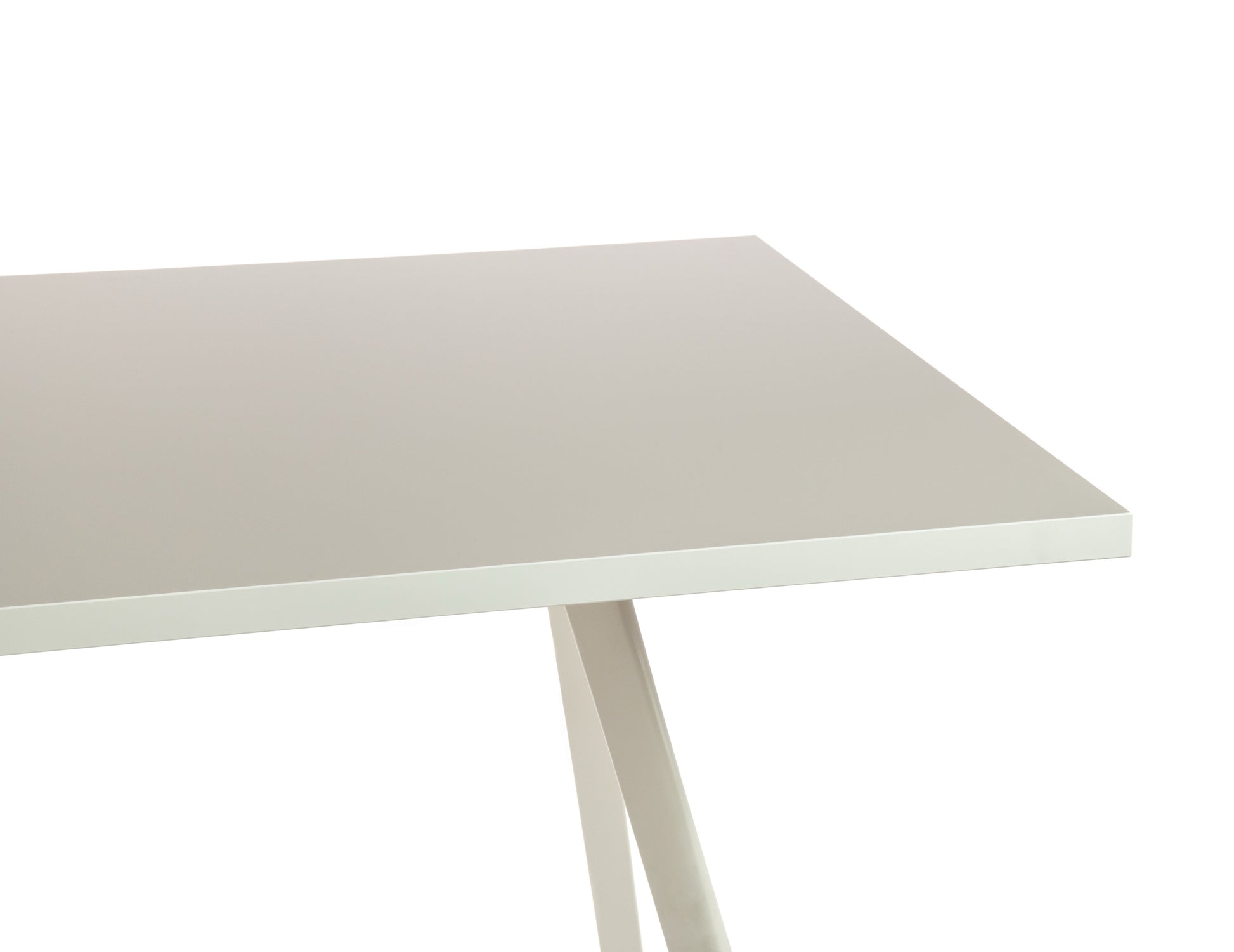 Baguette table white - det