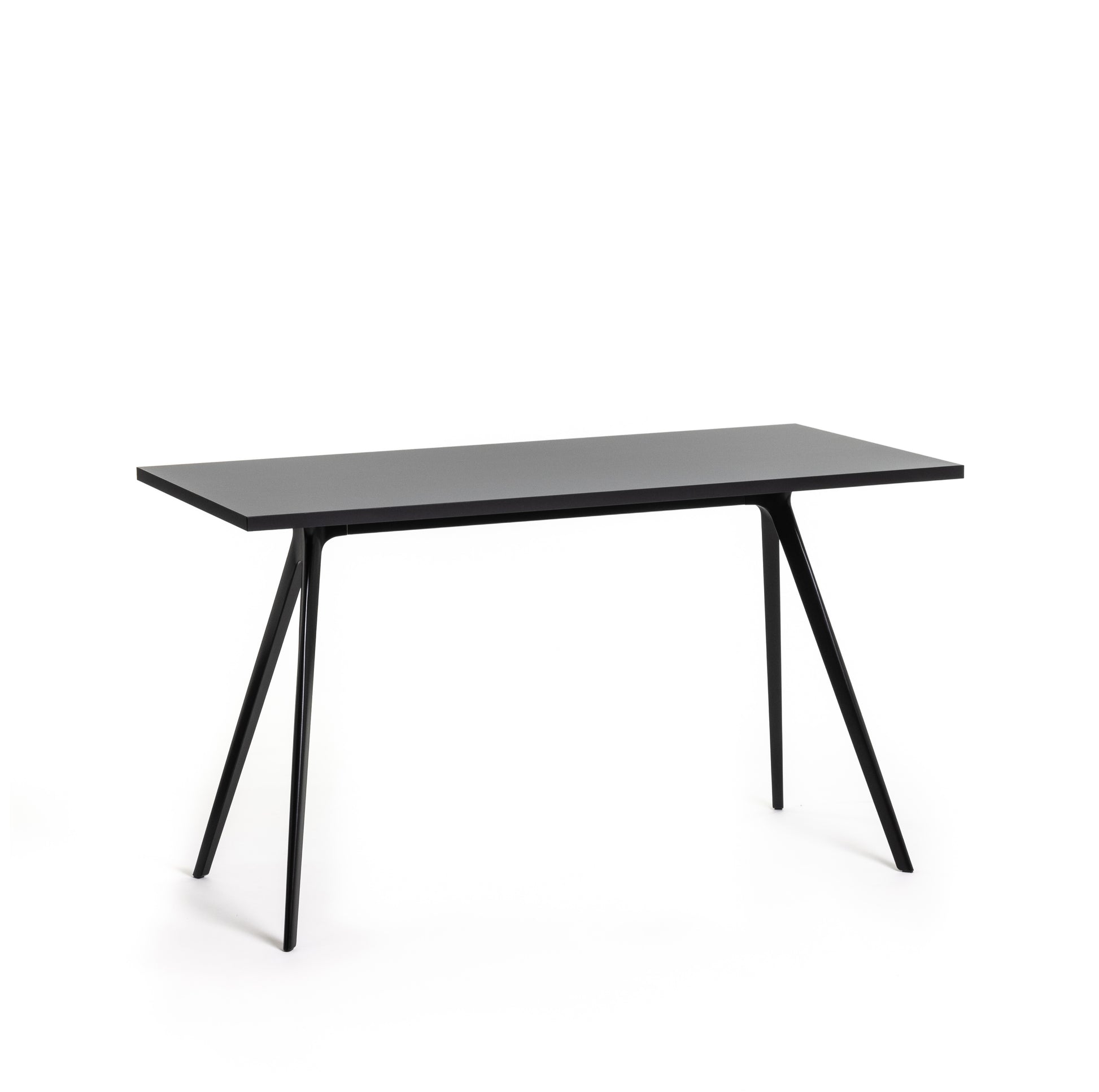 Baguette table black - front