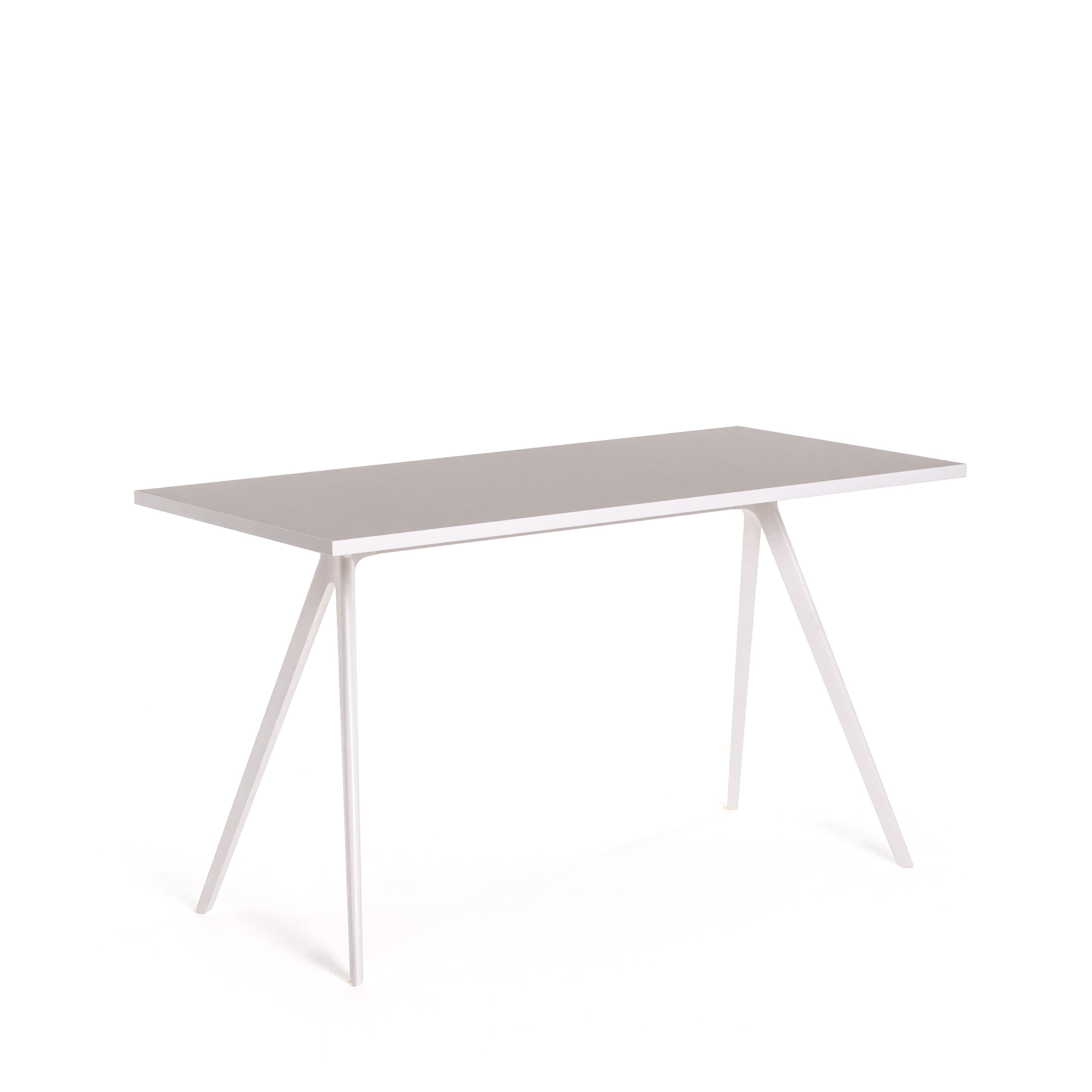 Baguette table white - front