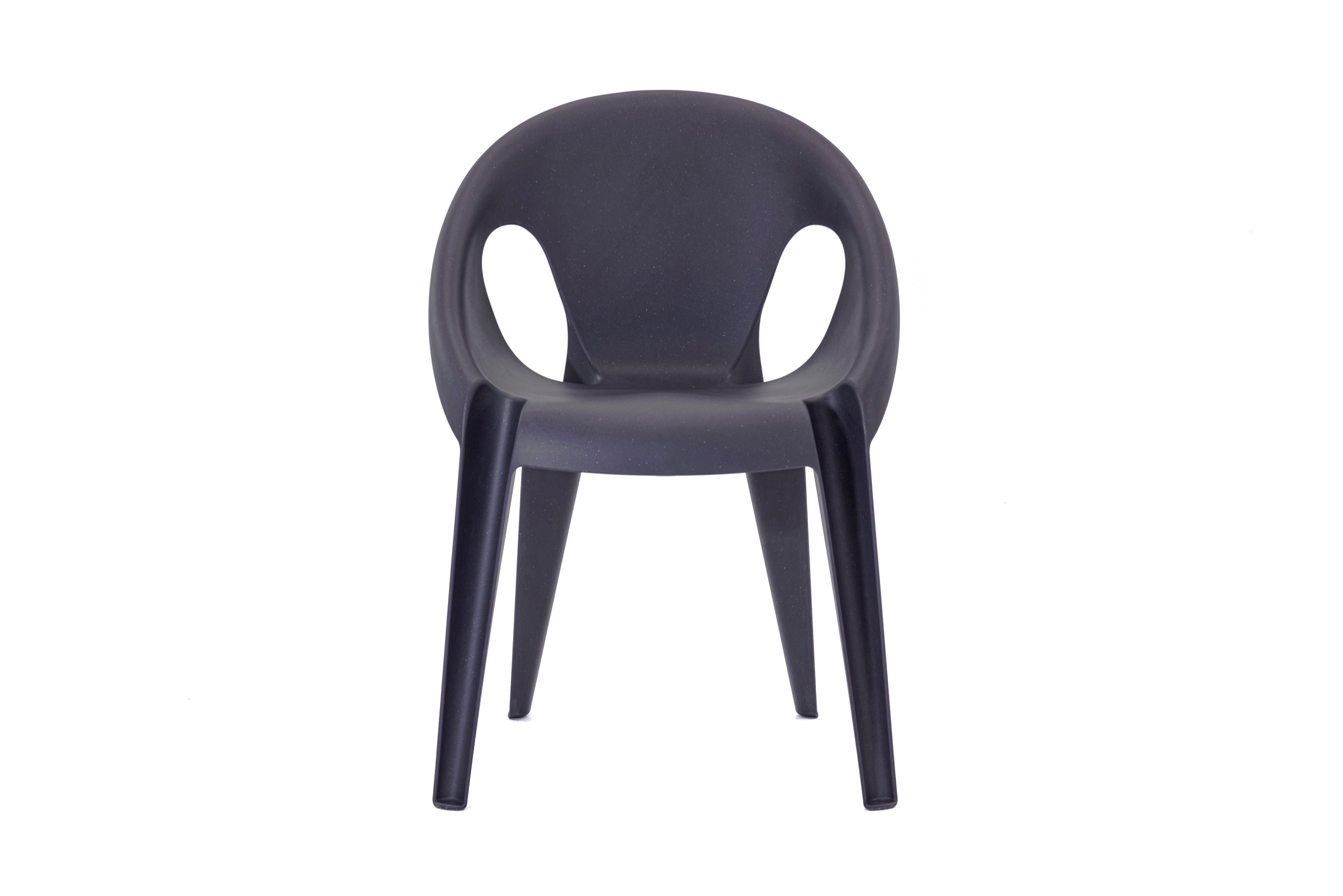 Bell chair midnight - front