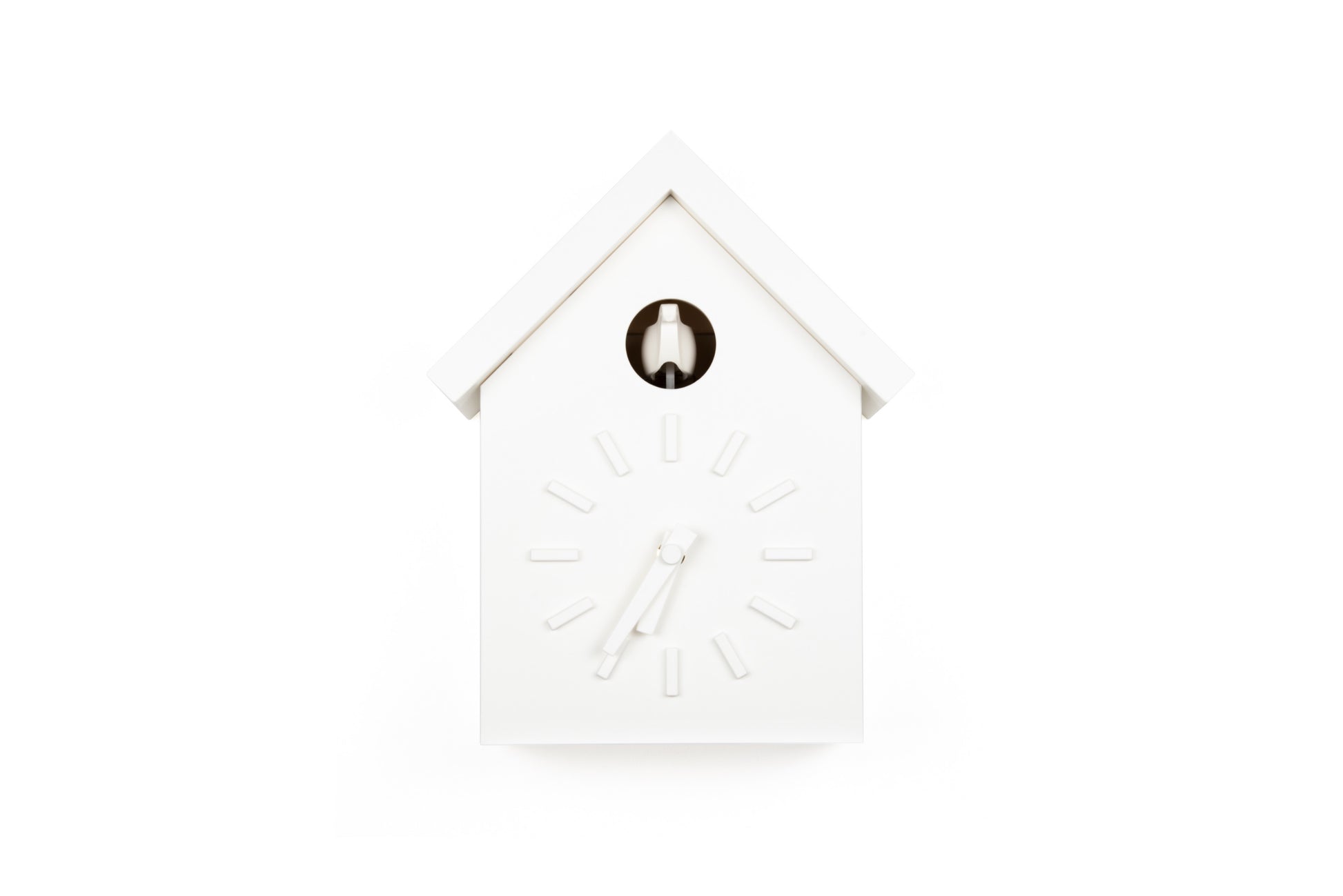 Cu-clock white - front
