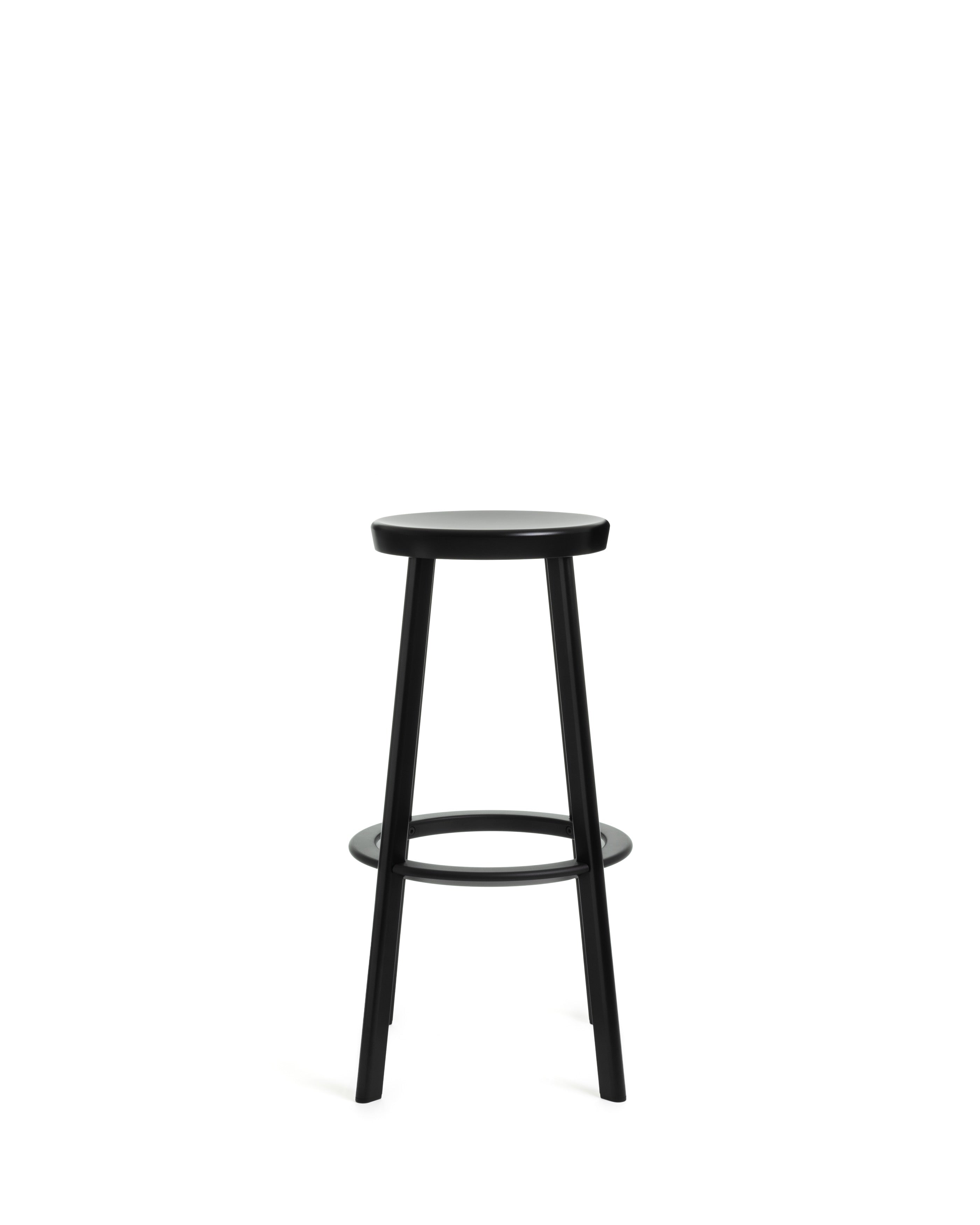 Deja-vu stool black - front