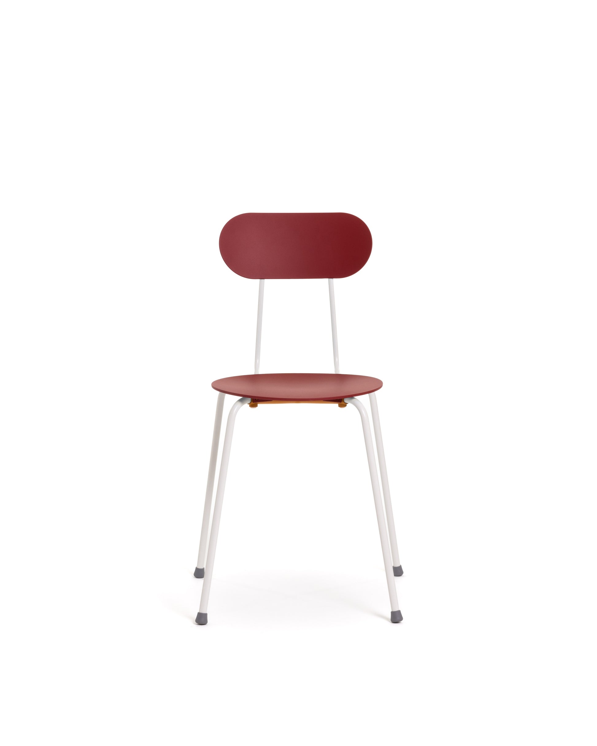 Mariolina chair bordeaux - front
