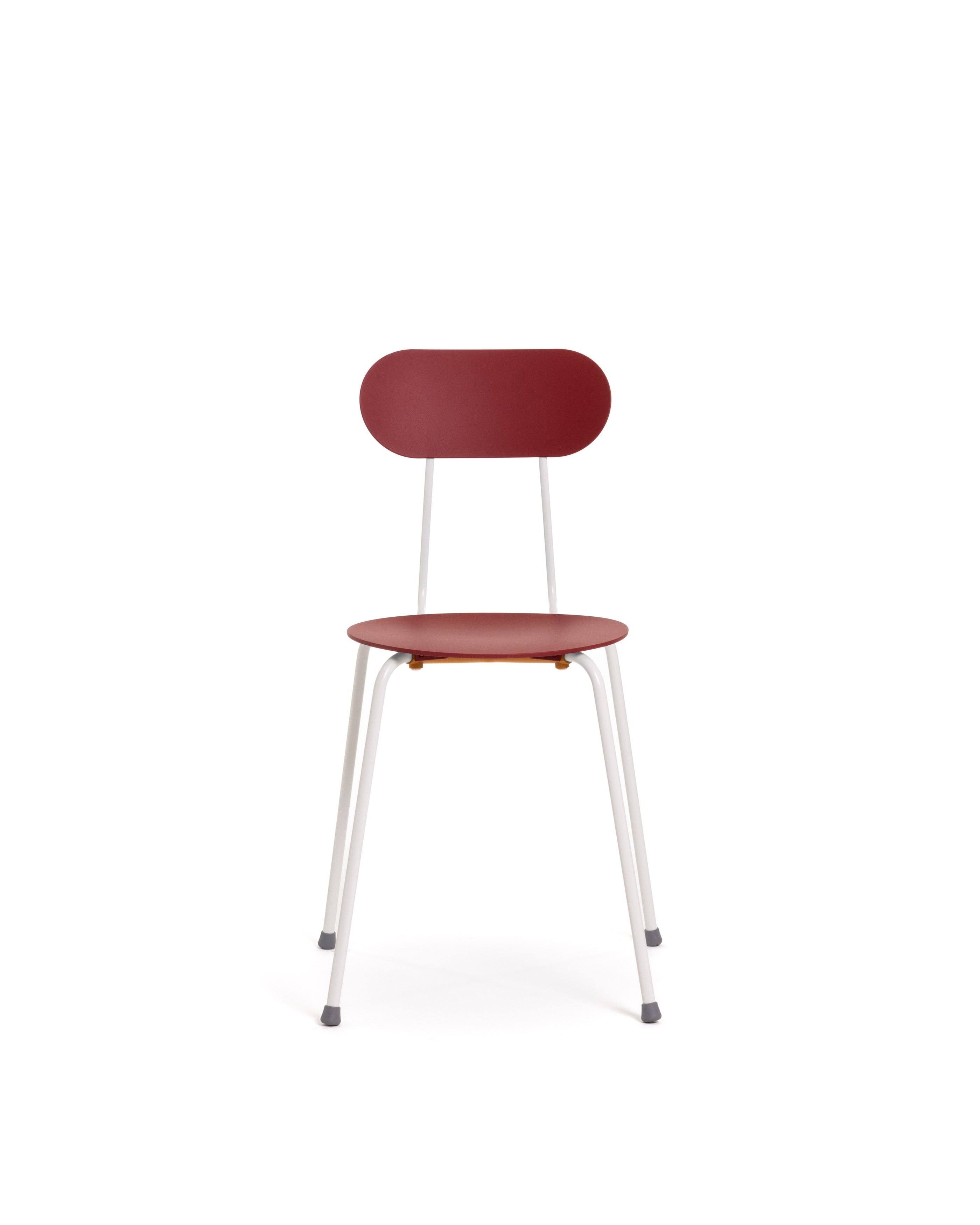 Mariolina chair bordeaux - front