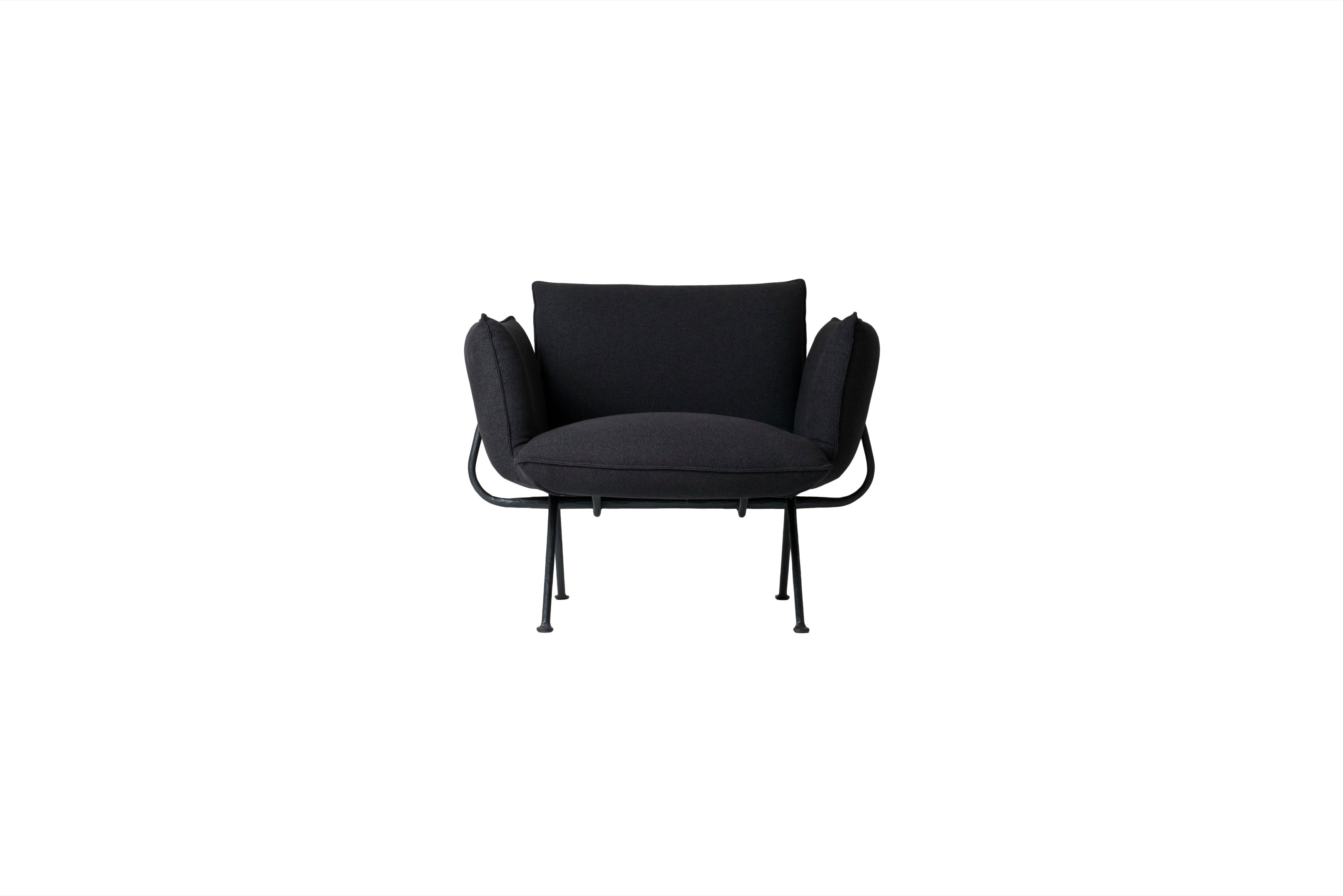 Officina armchair fabric - front