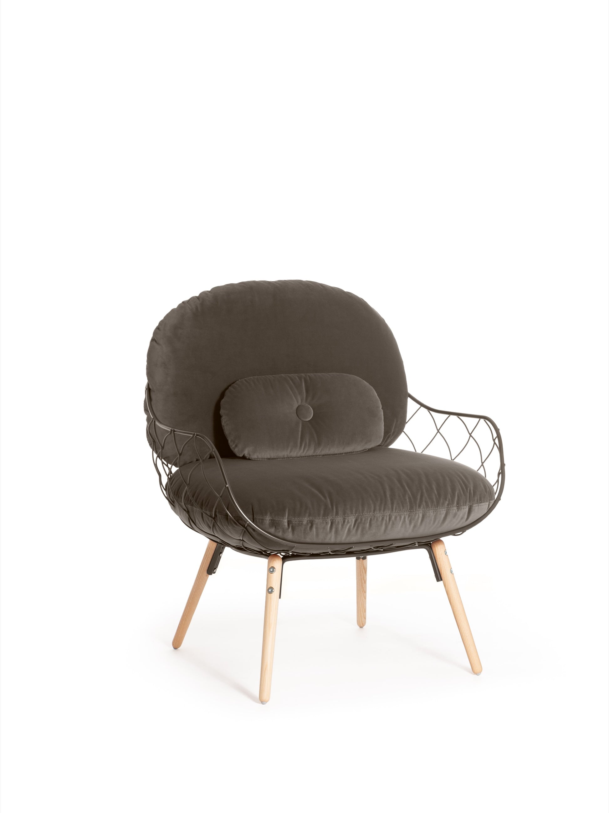 Pina armchair bronze - front