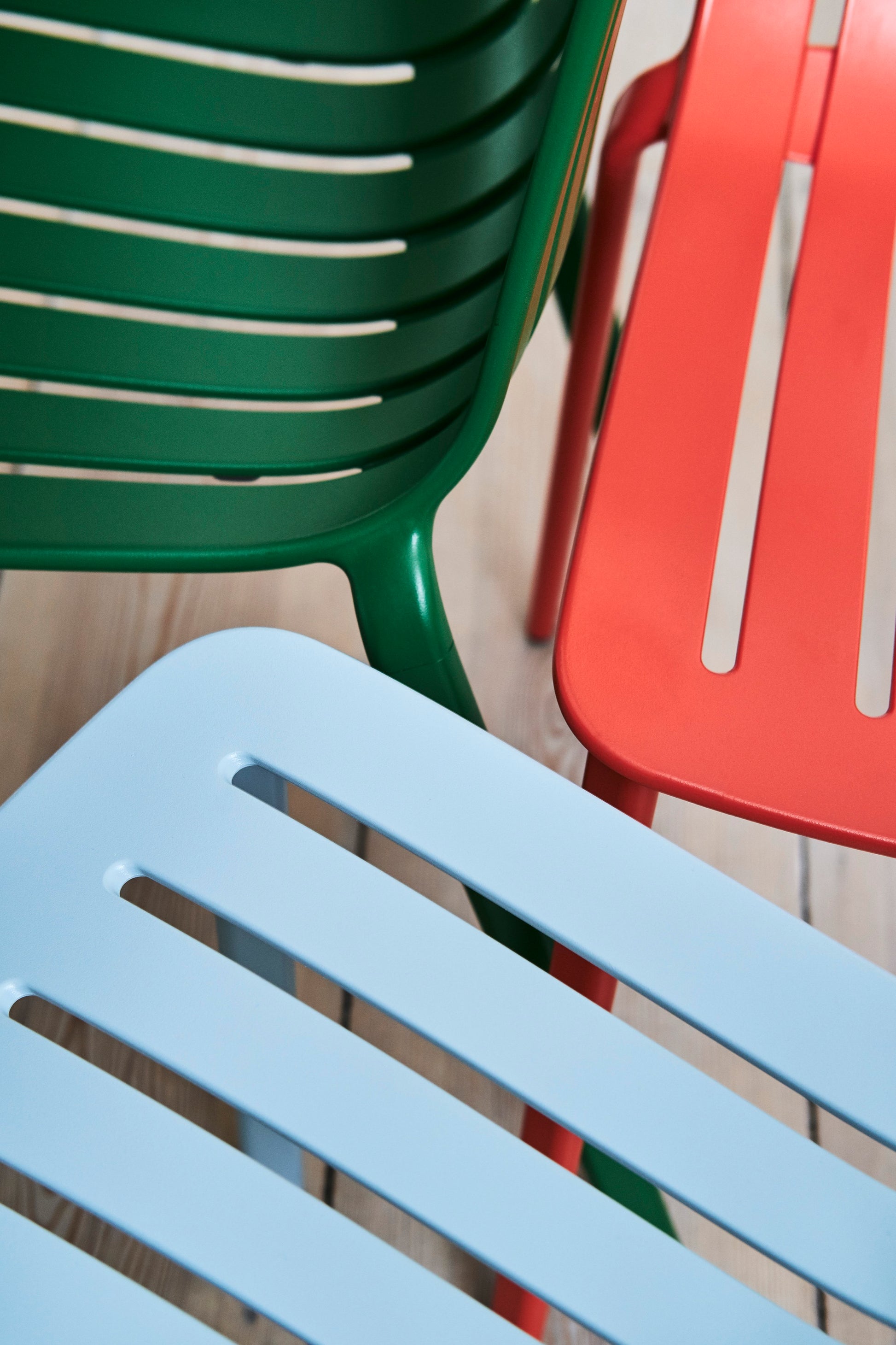 Plato chair blue - det