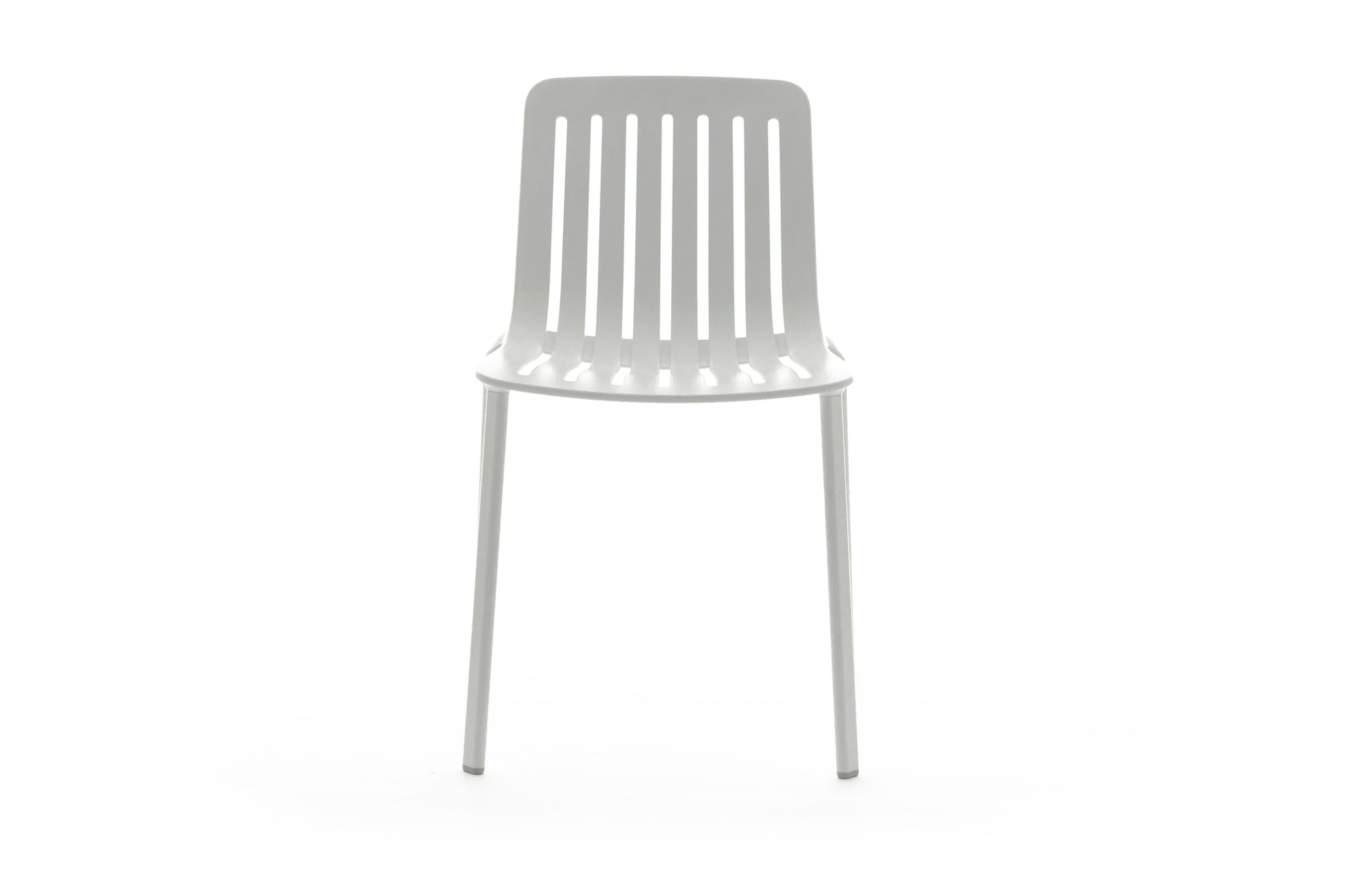 Plato chair white - front