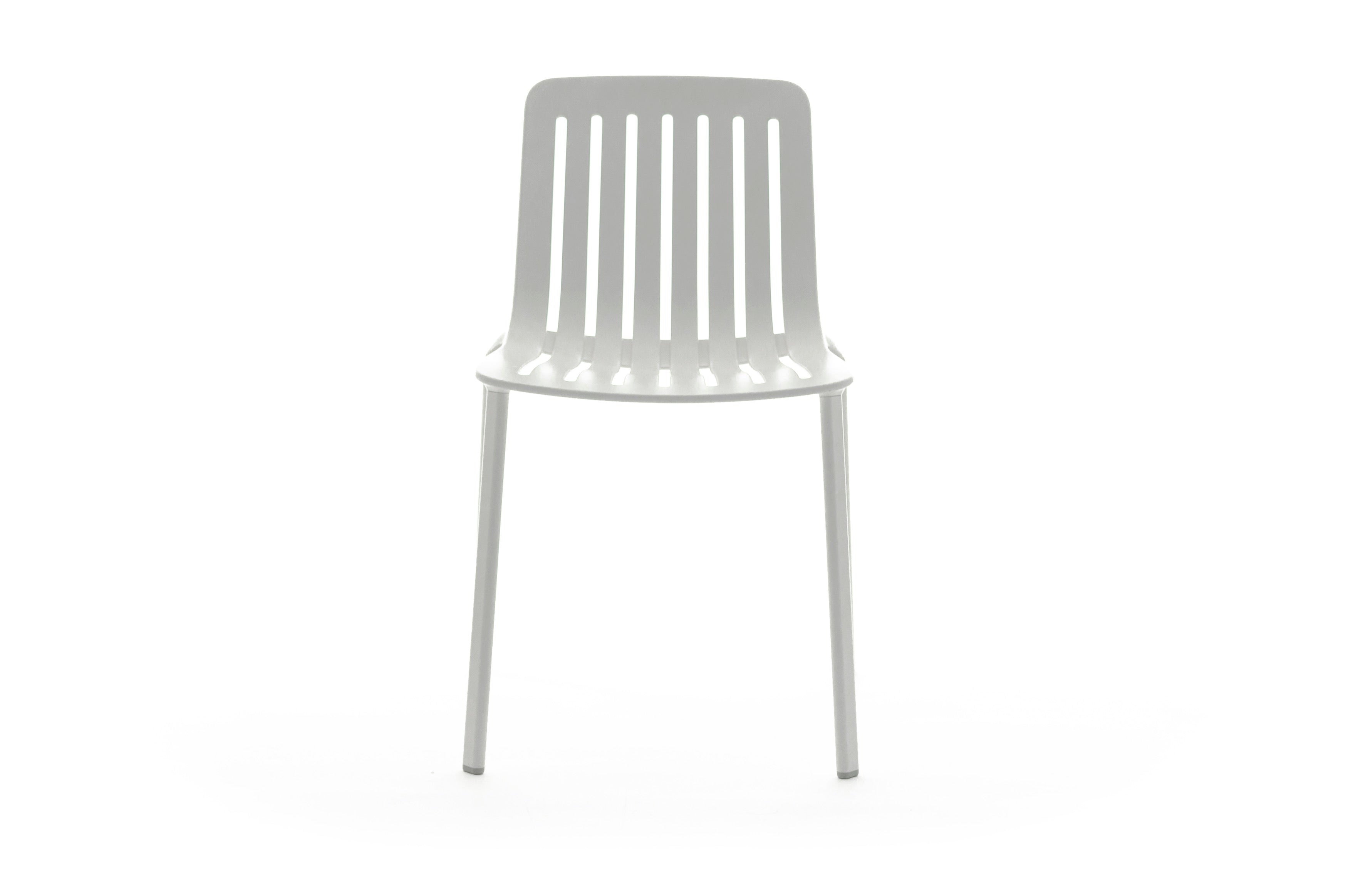 Plato chair white - front