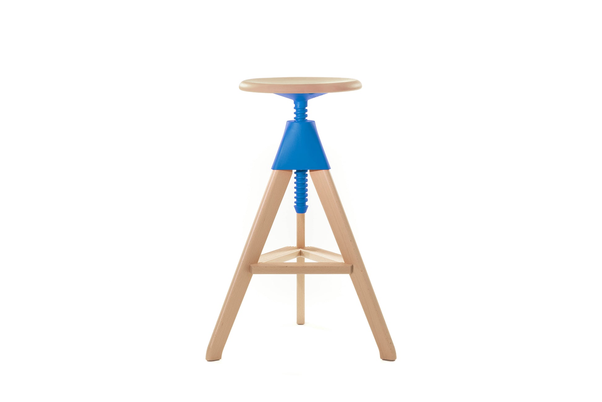 Tom stool light blue - front