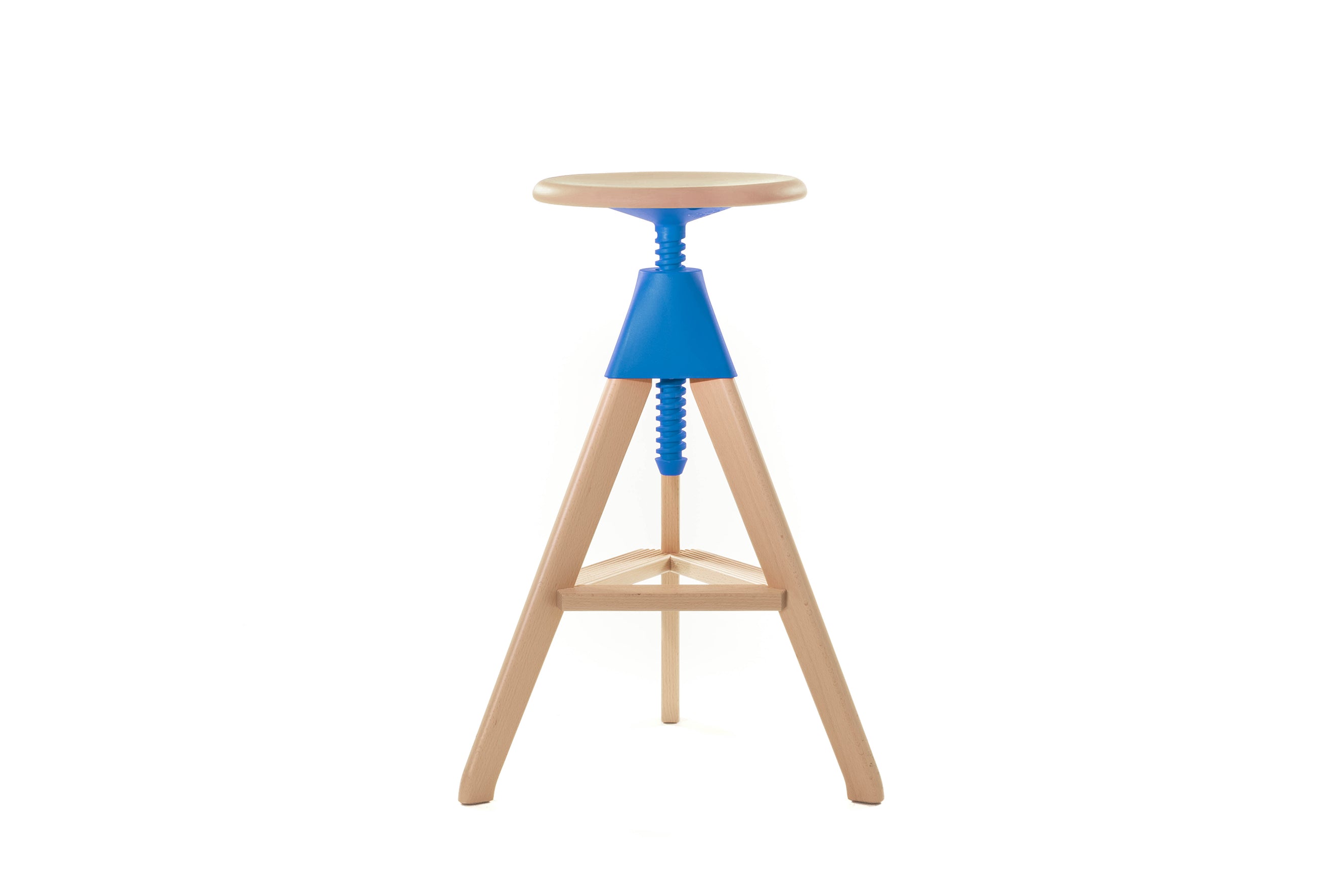 Tom stool light blue - front