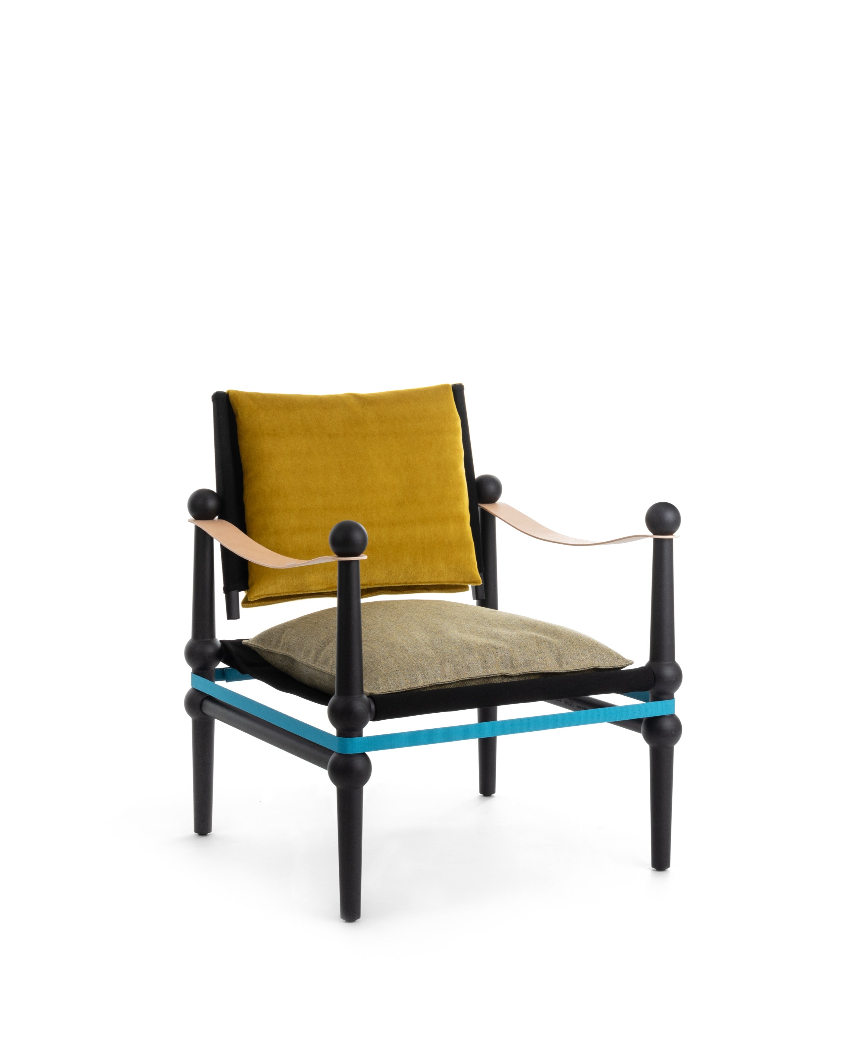 Twain armchair yellow - lat